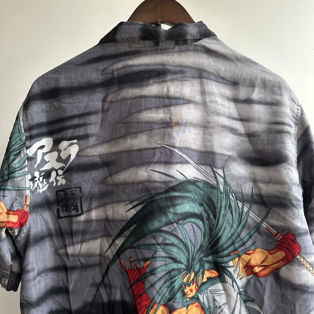 Japanese Brand Vintage Hawaiian Crazy Japanese Anime All Over Print Shirt Size US L / EU 52-54 / 3 - 7 Thumbnail