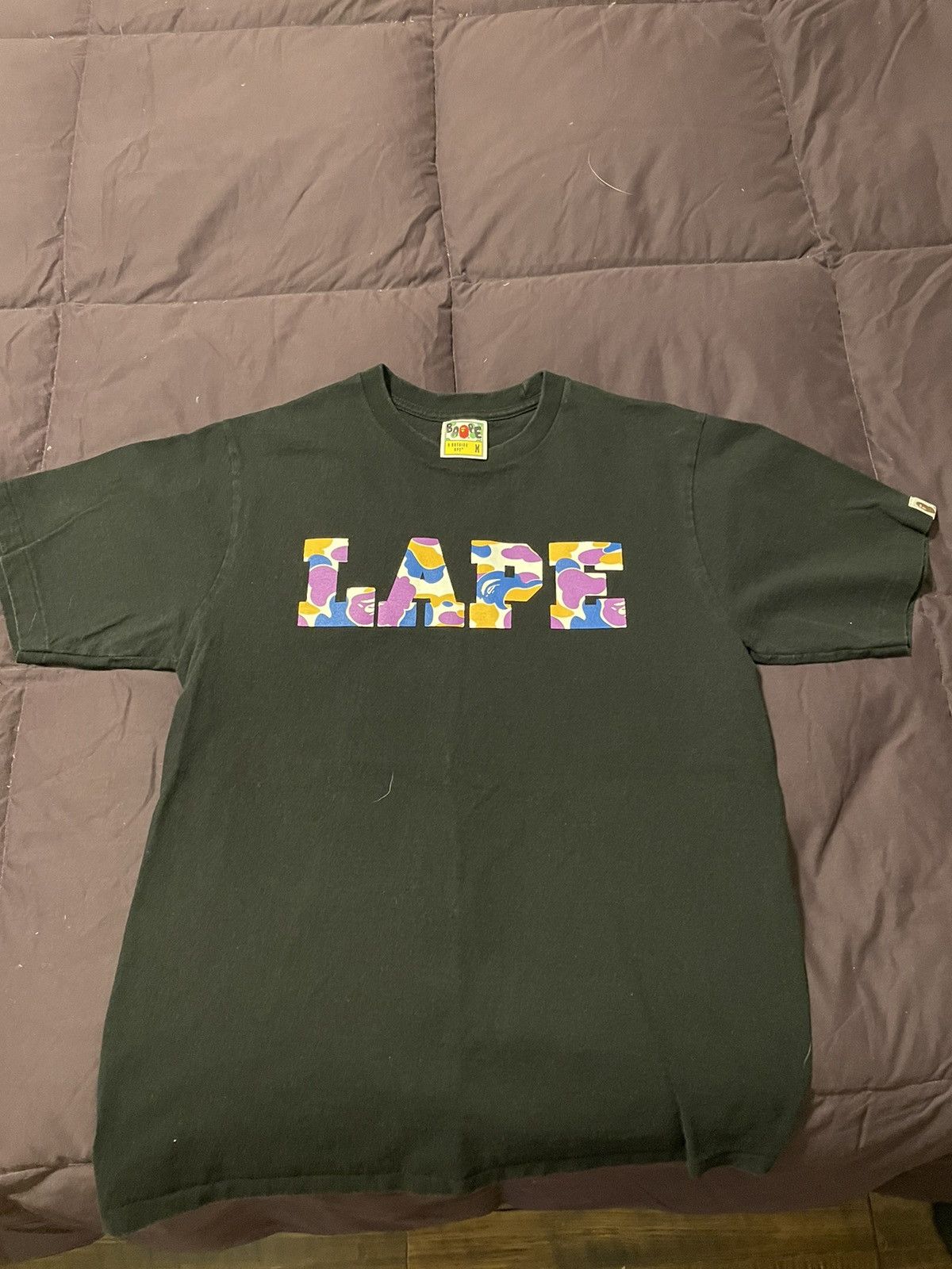 Bape Lape Tee Grailed