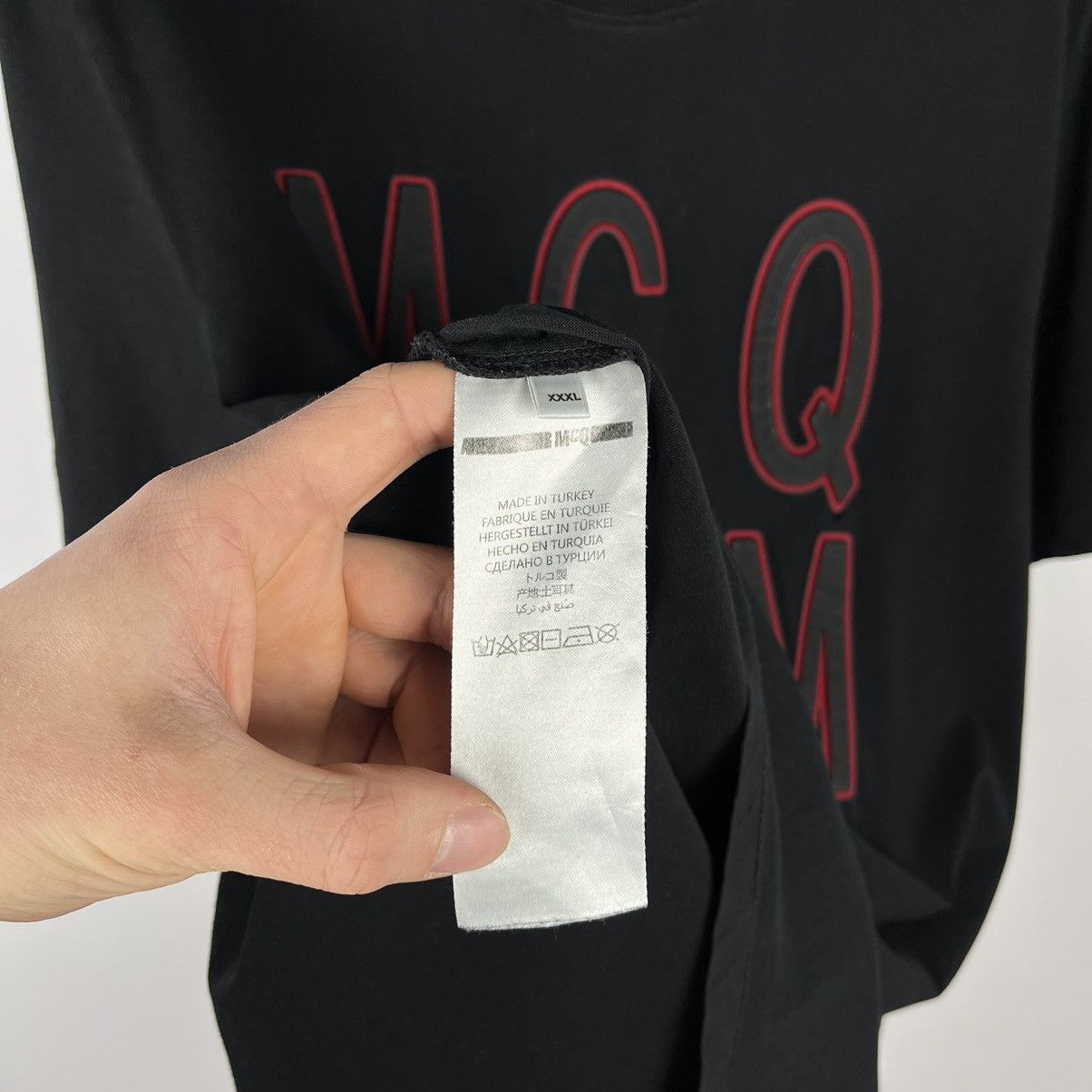 Alexander McQueen Designer Alexander McQueen big logo MCQ tee Size US XL / EU 56 / 4 - 8 Thumbnail