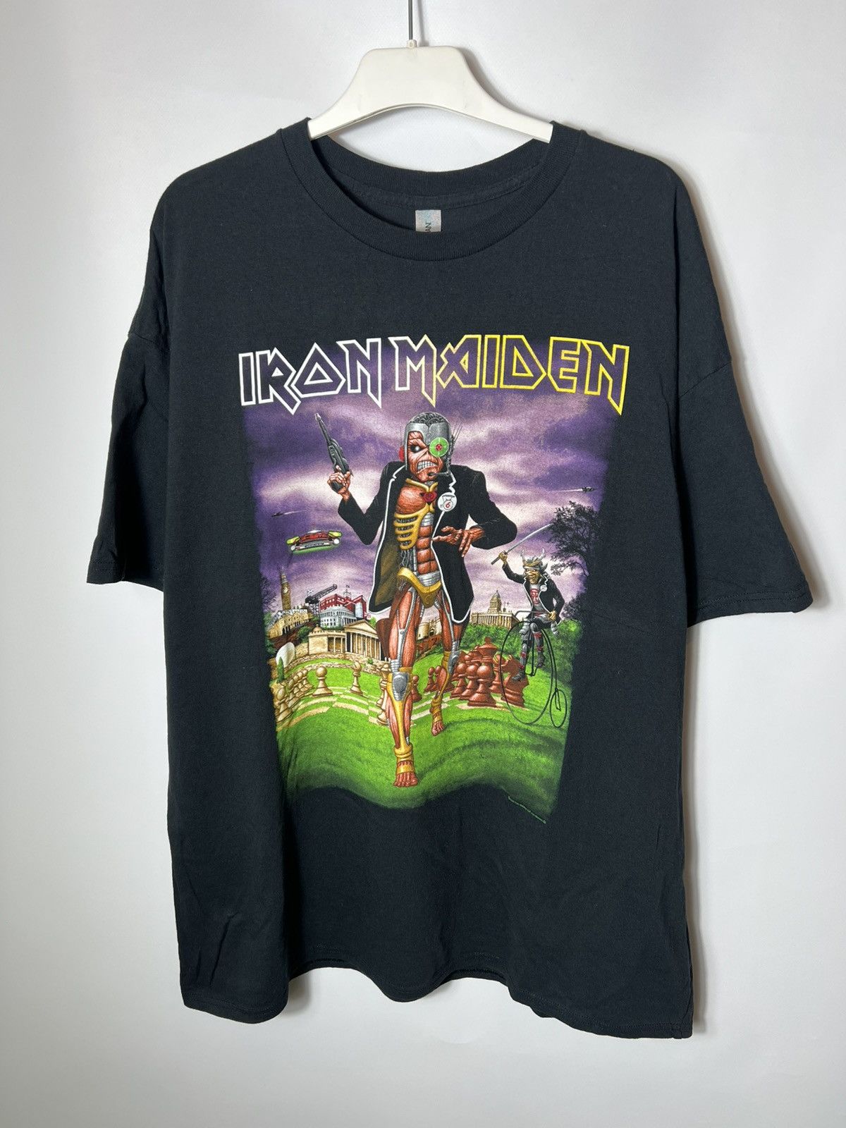 Iron Maiden Vintage music band rock Iron Maiden Future Past Tour Tee Size US XXL / EU 58 / 5 - 1 Thumbnail