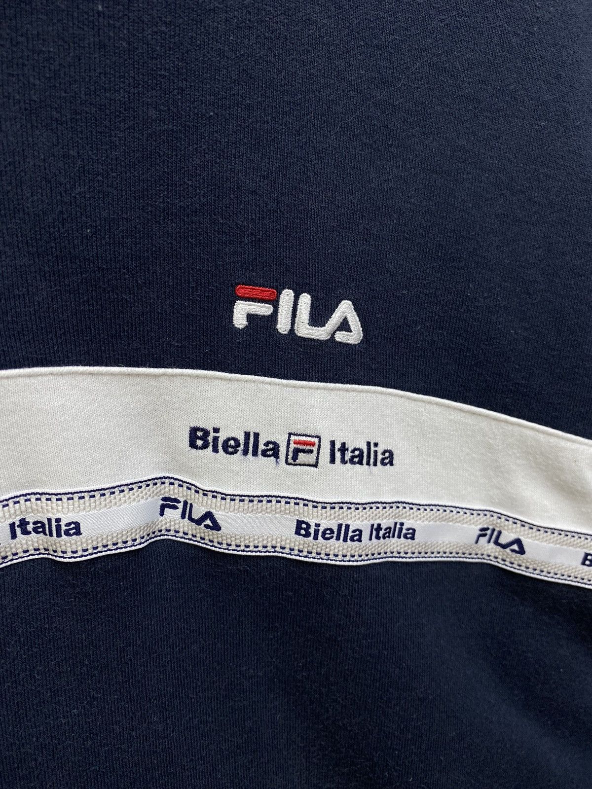 Fila Fila Quarter Zip Pullover Colorblock Sweatshirt Size XL Size US XL / EU 56 / 4 - 7 Thumbnail