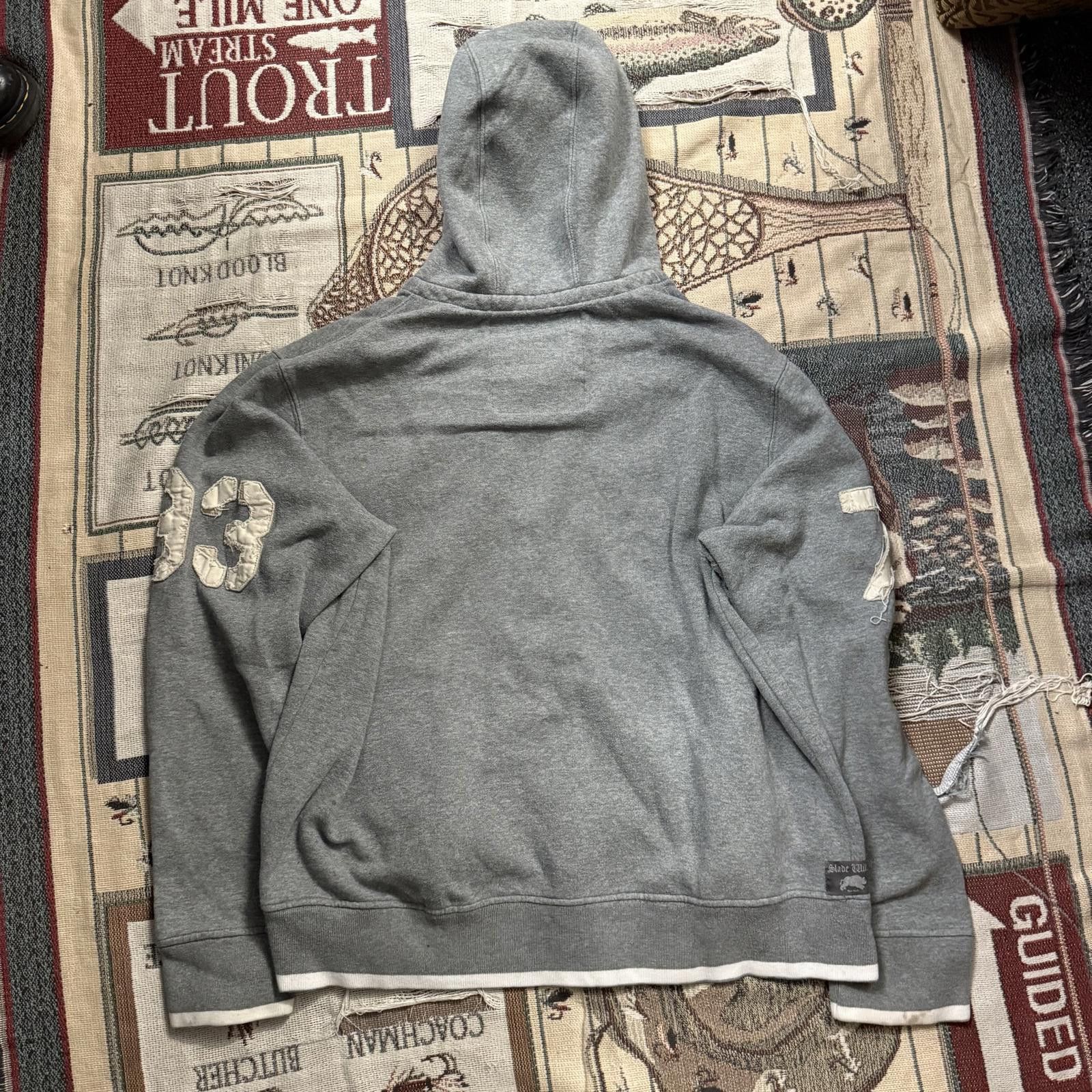 Designer Vintage Y2K Slade Wilder Embroidered Zip-up Hoodie Size US XXL / EU 58 / 5 - 2 Thumbnail