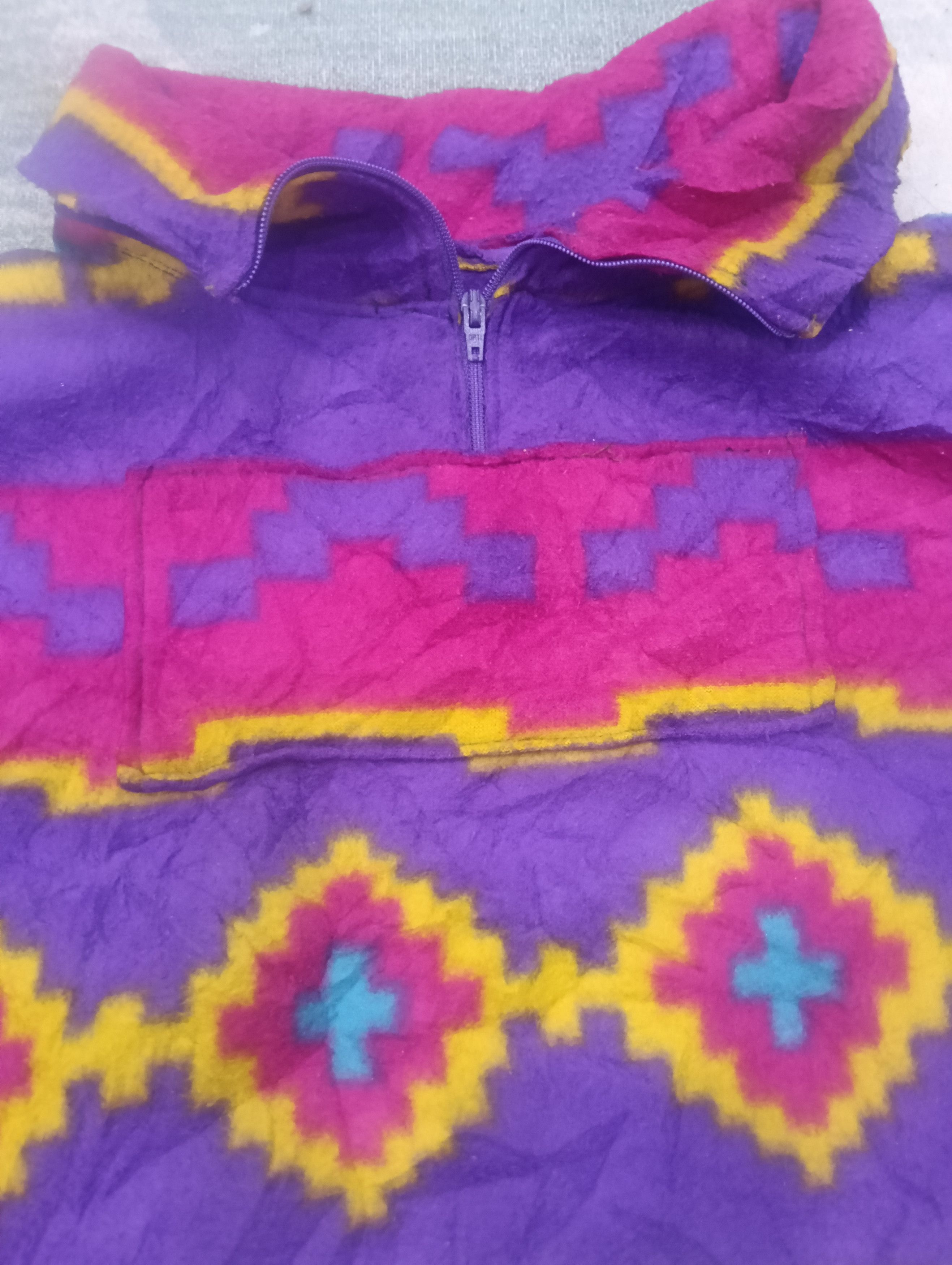 Beauty Beast × Japanese Brand × Patagonia Vintage Unbrand Like Fleece Opti Zipper Size US XXL / EU 58 / 5 - 4 Thumbnail