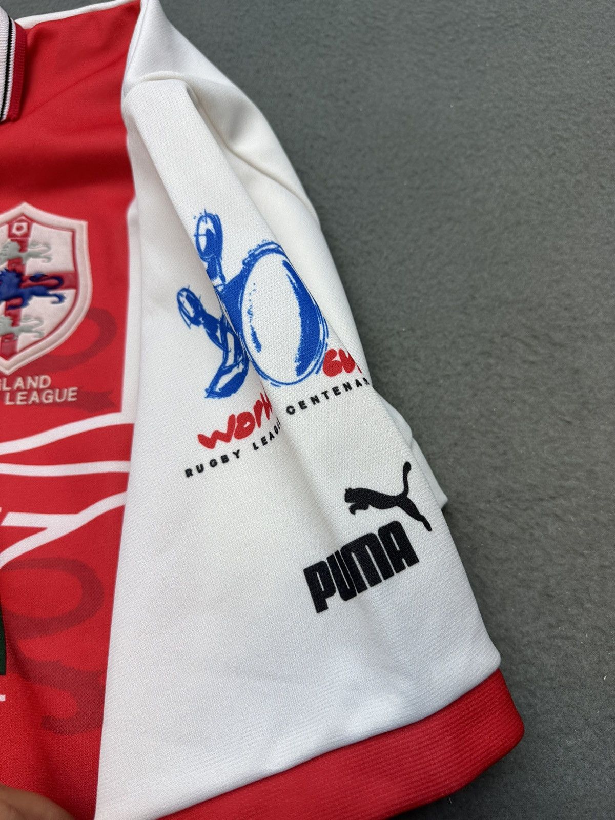 Puma Puma England rugby jersey 90s vintage XL original perfect Size US XL / EU 56 / 4 - 9 Thumbnail