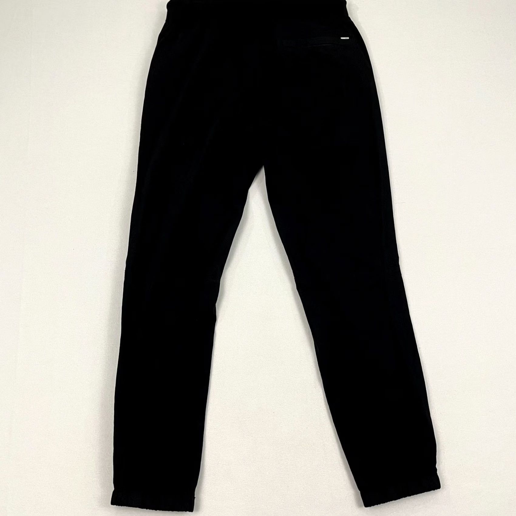 Vuori Vuori Jogger Pants Mens L Black 30" Inseam 30" Tapered Active Comfort Ripstop Traveler Organic Fabric Comfort Pocket Zipper Button Size US 33 - 6 Thumbnail