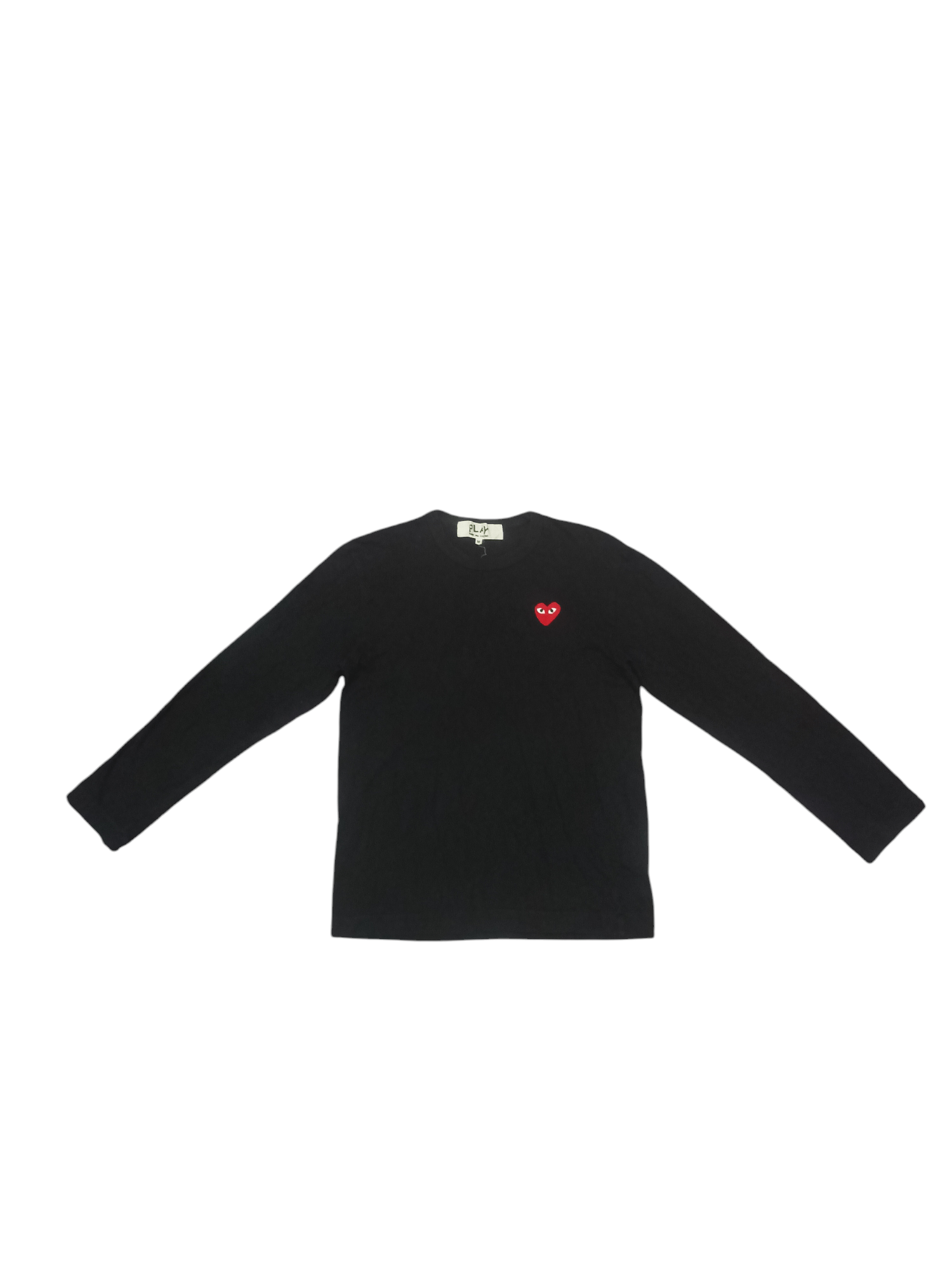 Comme des Garcons PLAY × Japanese Brand Vintage Play Comme des Garçons Long Sleeve Single Stitch Size M / US 6-8 / IT 42-44 - 1 Thumbnail
