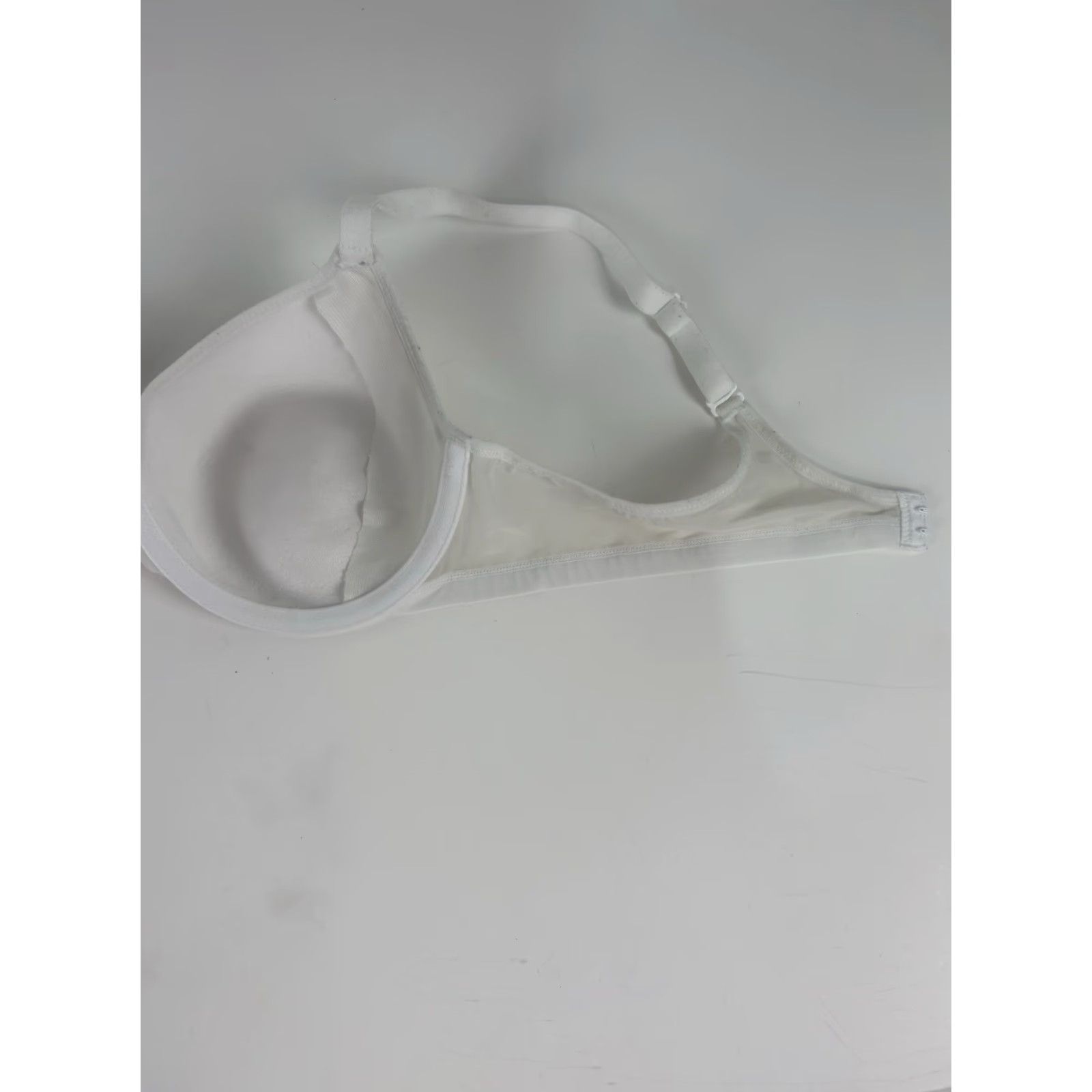Hanes Hanes White Lightly Lined Wireless Bra Womens Size 36B Size ONE SIZE - 3 Thumbnail