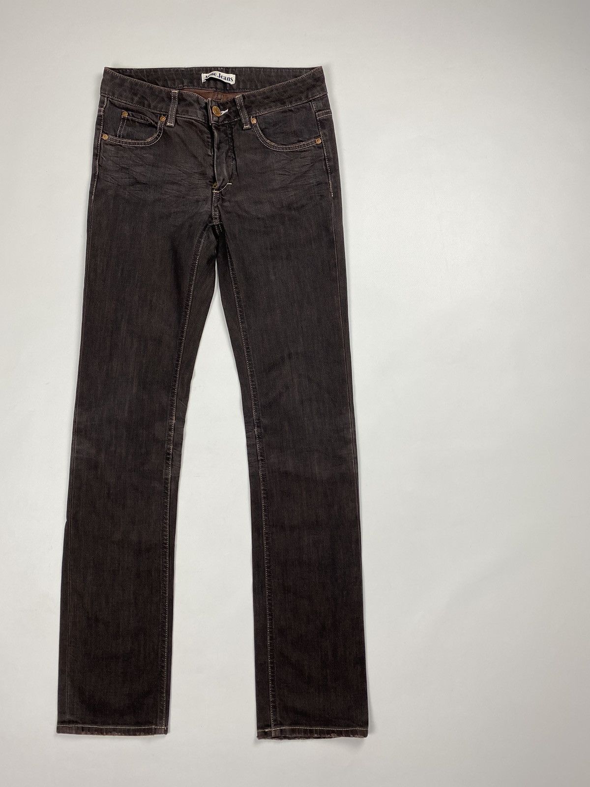 Acne Studios Acne Jeans Hex Earth ladies jeans size 27 / 32 Size 27" / US 4 / IT 40 - 3 Thumbnail
