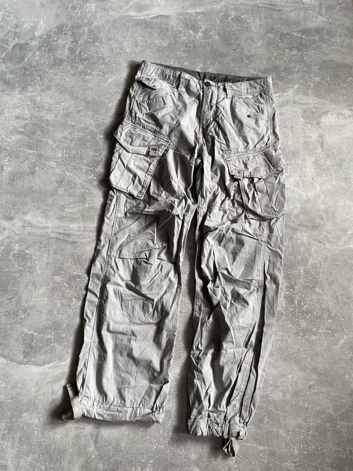 Hysteric Glamour × If Six Was Nine × Yohji Yamamoto VTG Hysteric Glamour Balenciaga Style Cargo G Star Jeans 90s Size US 36 / EU 52 - 2 Thumbnail
