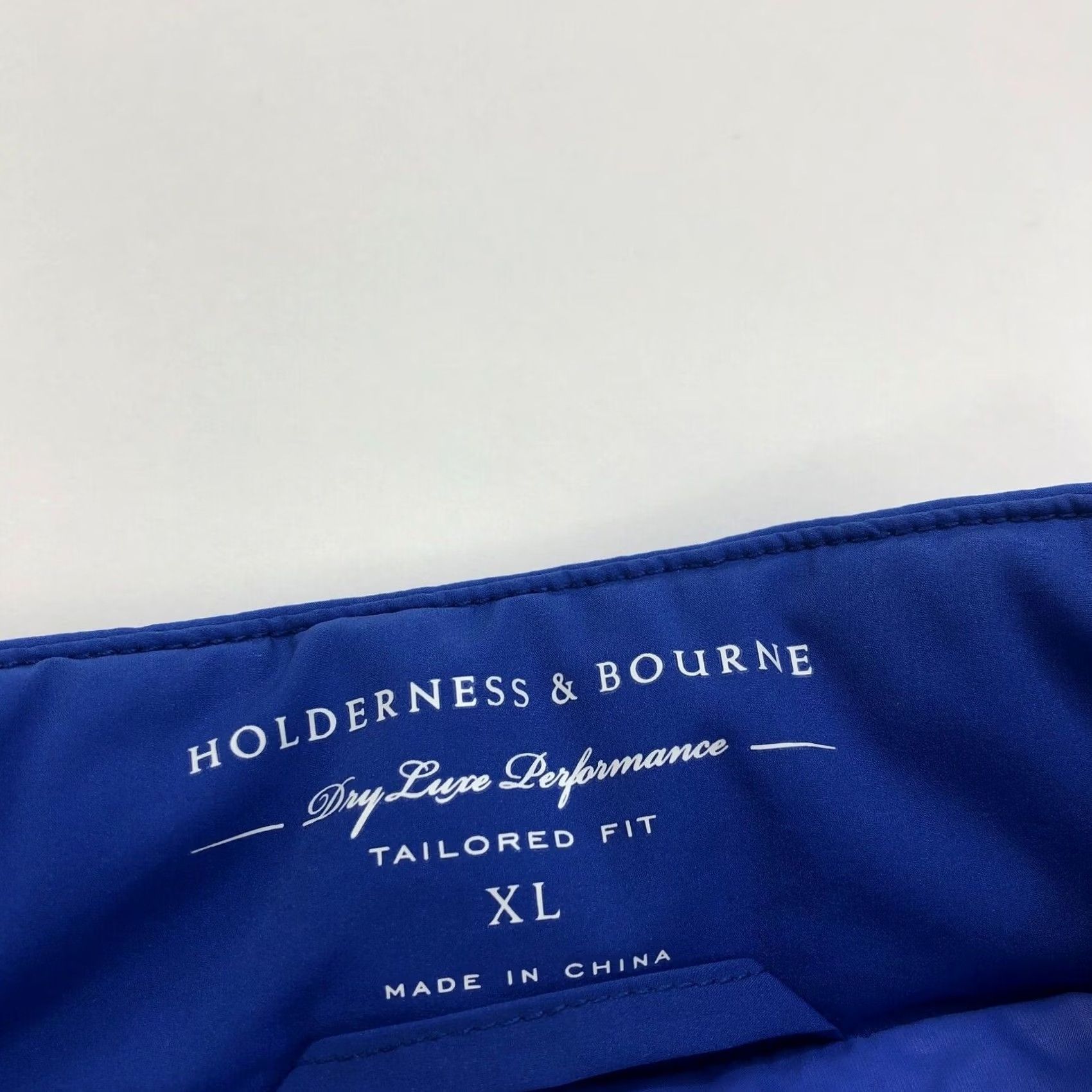 Vintage Holderness & Bourne The King Vest XL Regular Fit Zip Mock Neck Puffer Vest Mens Blue Windbreaker 3.24 Size US XL / EU 56 / 4 - 4 Thumbnail