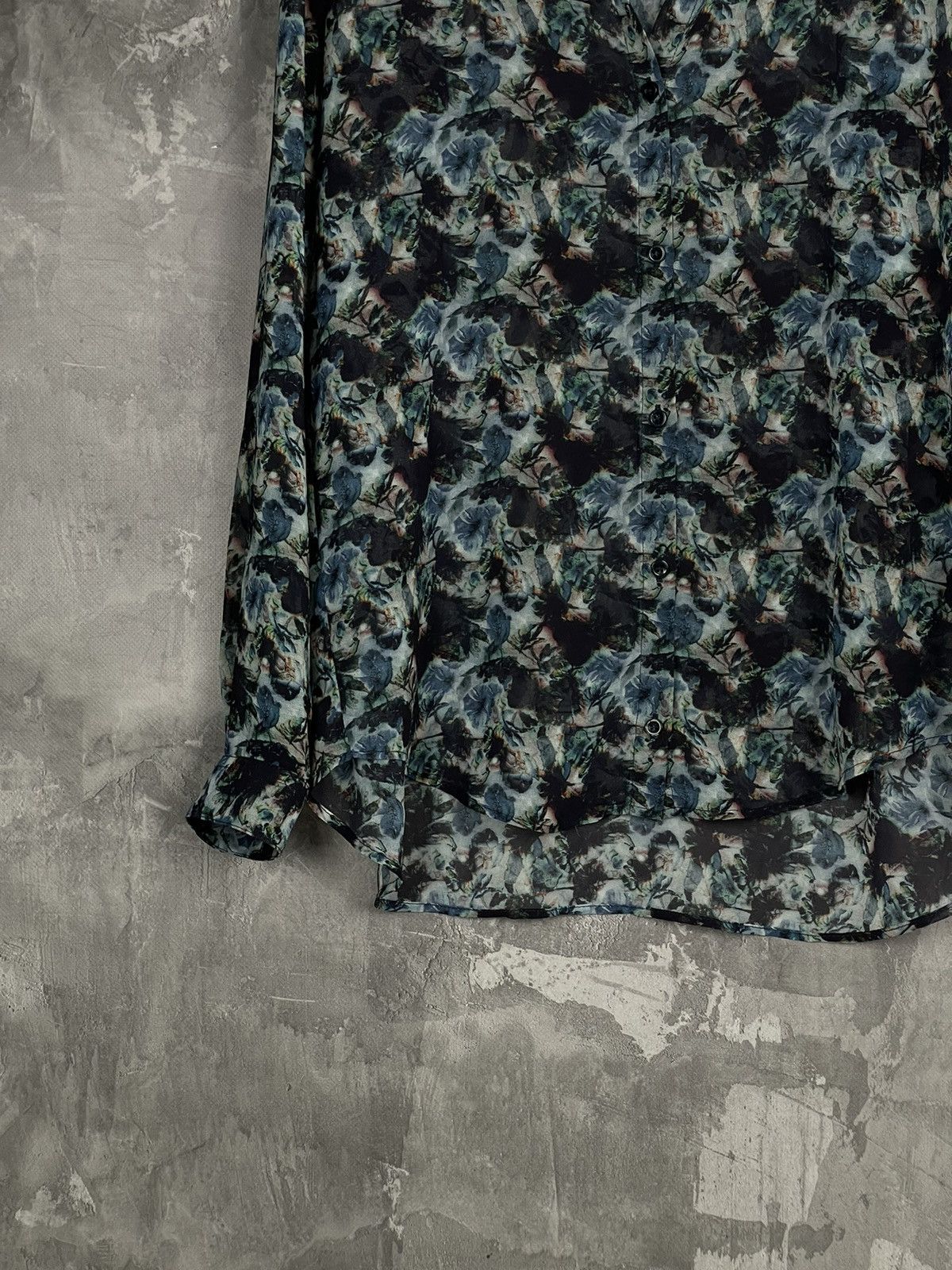The Kooples The Kooples Flower Print Viscose Shirt Button Ups Size US M / EU 48-50 / 2 - 6 Thumbnail