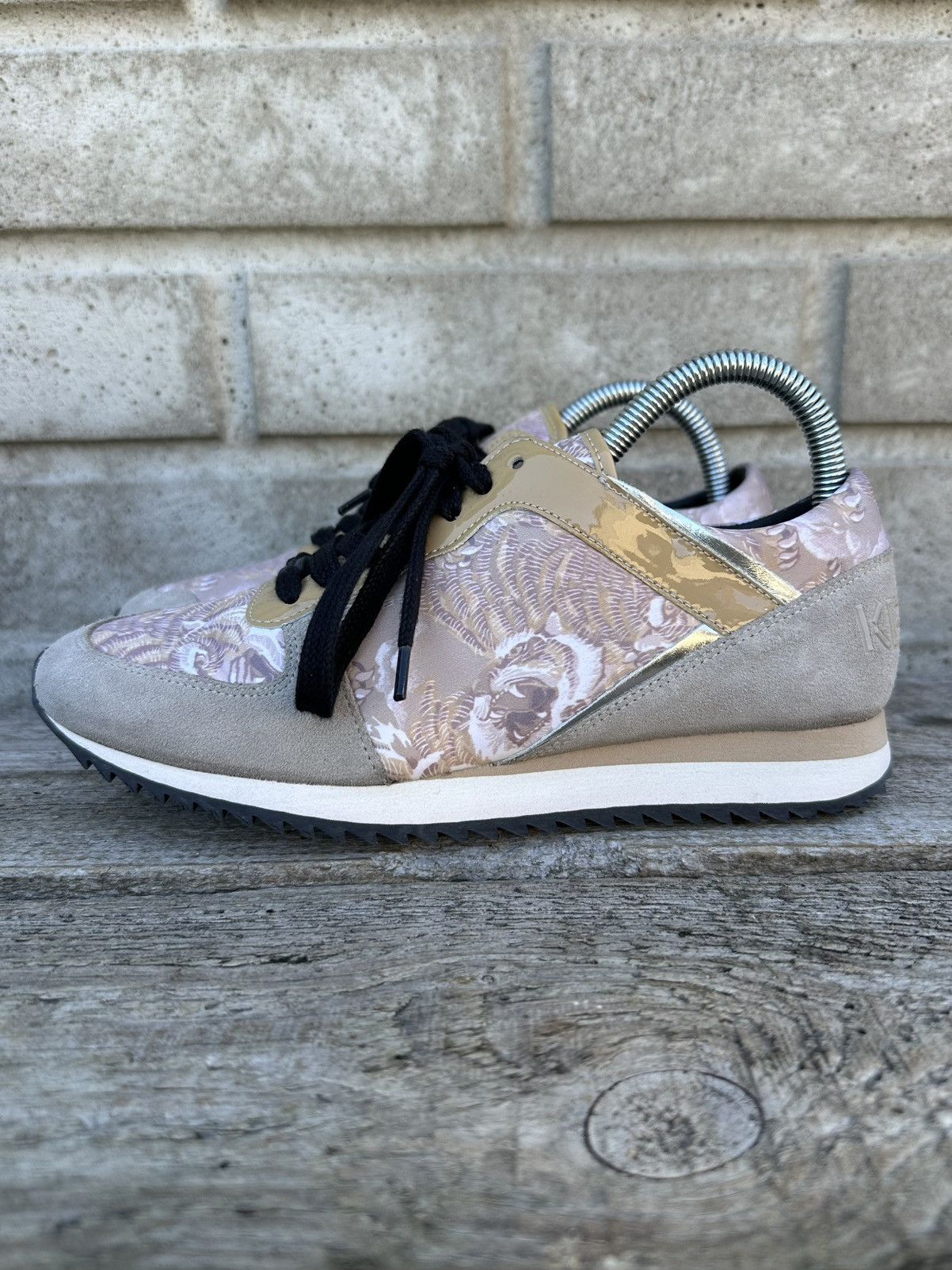 Japanese Brand × Kenzo Kenzo Paris Flying Tiger Tennis fabric sneakers, size 38 Size US 6 / IT 36 - 3 Thumbnail