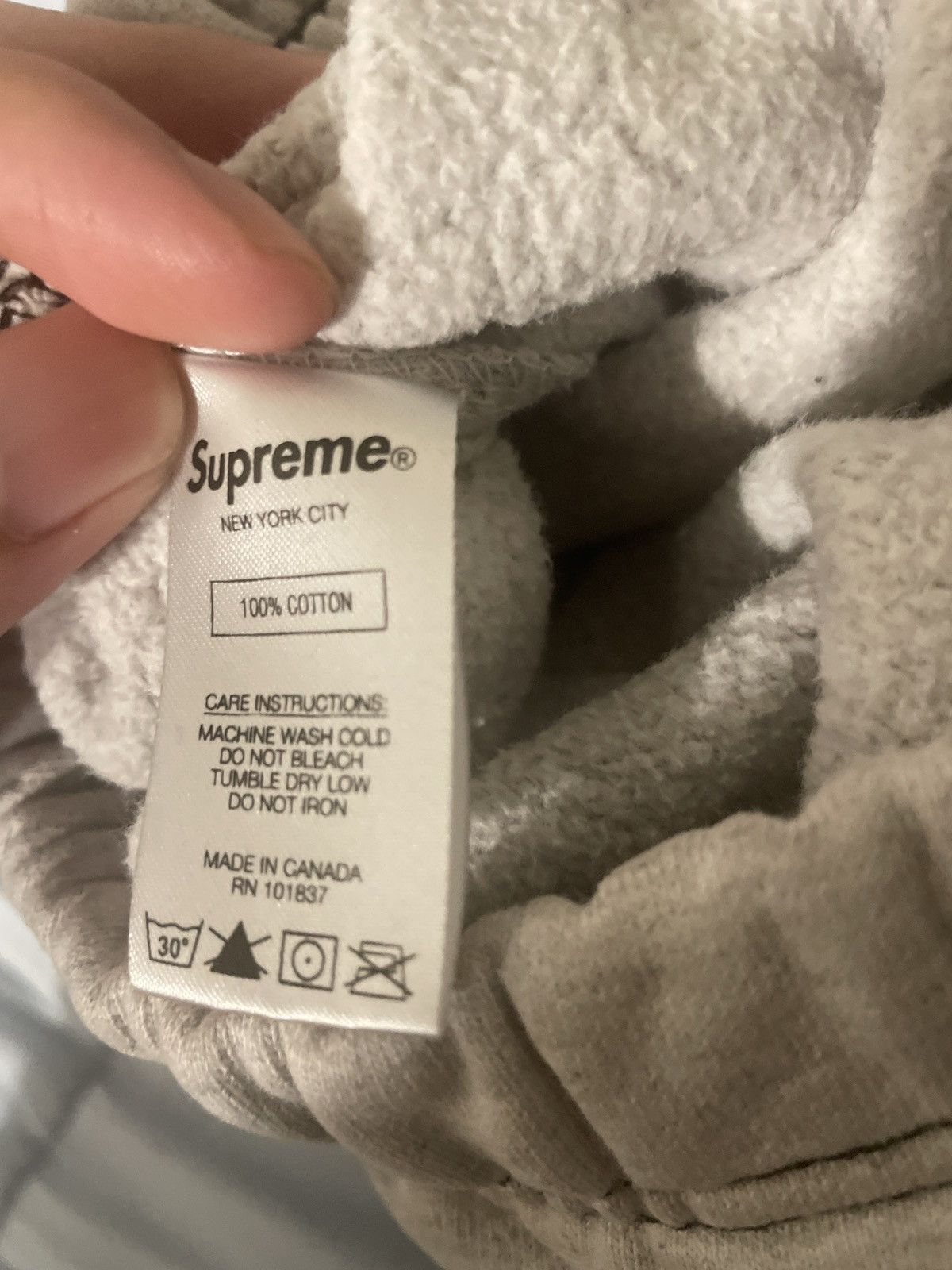 Supreme Supreme Black/White Sweatpants Size Medium Size US 36 / EU 52 - 6 Thumbnail