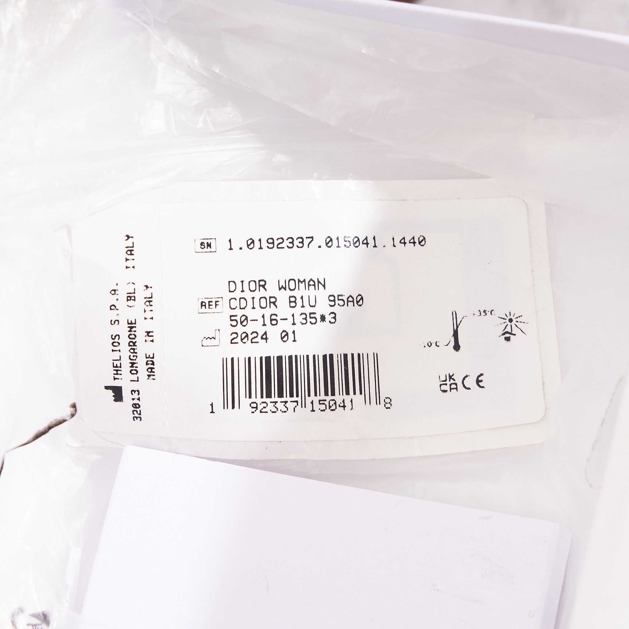 Dior DIOR CDior B1U Butterfly Sunglasses WHITE Size ONE SIZE - 10 Thumbnail