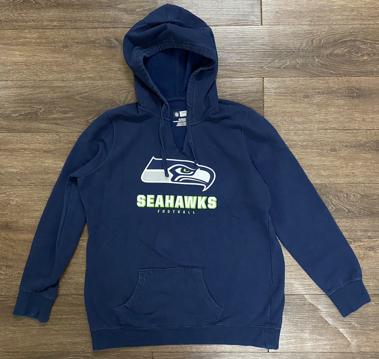 image of Hooded Nfl Seahawks in Navy, Men's (Size Medium)