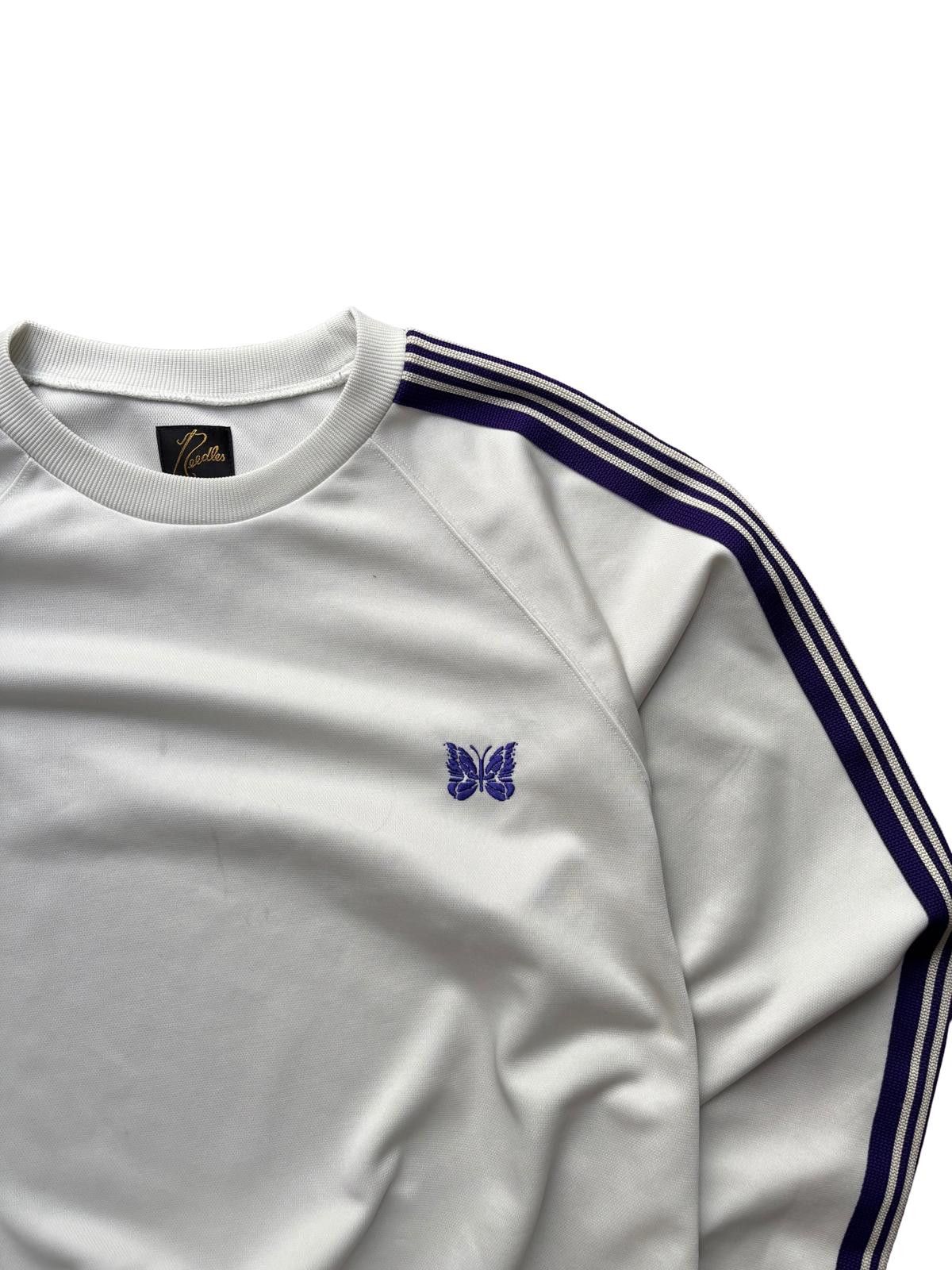 Needles Needles Butterfly Logo Sweatshirt White XL Size US XL / EU 56 / 4 - 3 Thumbnail