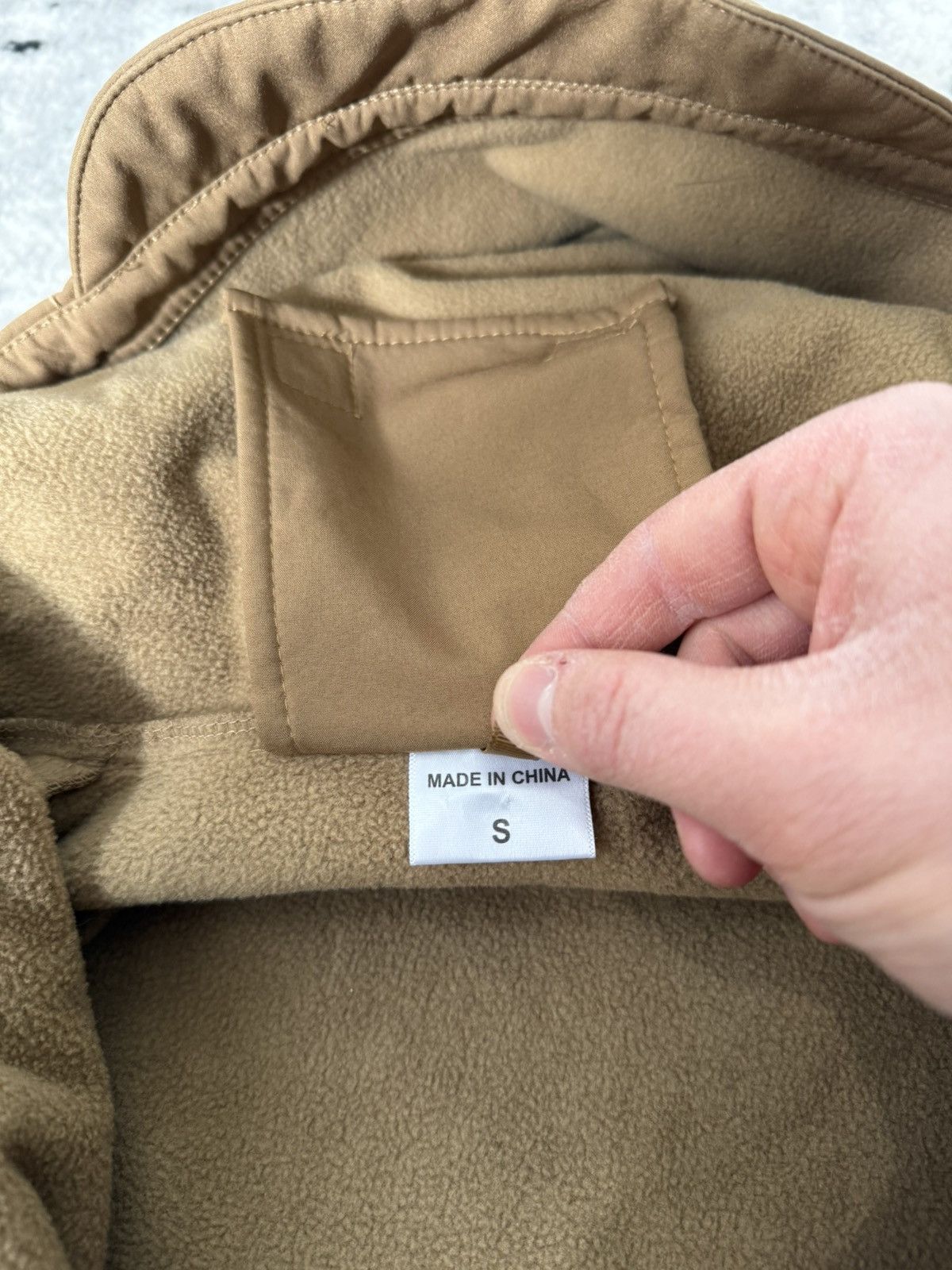 Vintage Military Army Canada Flag Fleece Tactical Jacket Size US S / EU 44-46 / 1 - 6 Thumbnail