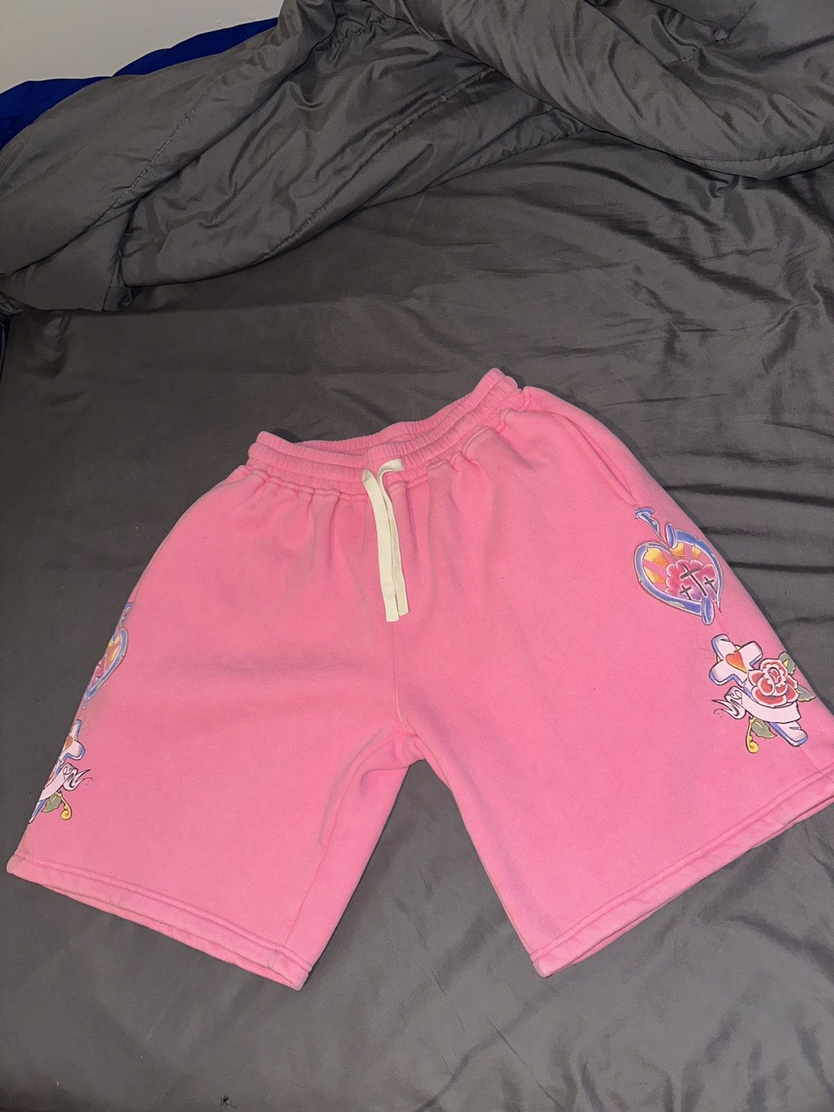 Other We Are Righteous "Pink Risen King" Cotton Shorts Size US 31 - 4 Thumbnail