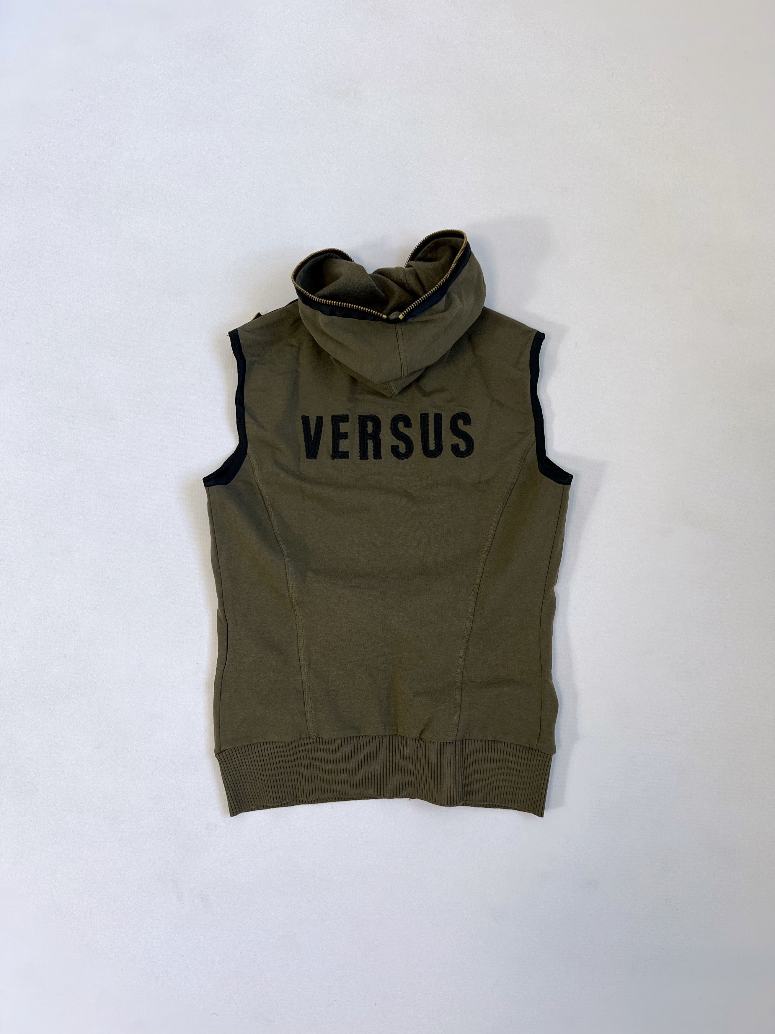 Japanese Brand Versus Versace vest vintage silk zip Size S / US 4 / IT 40 - 1 Thumbnail