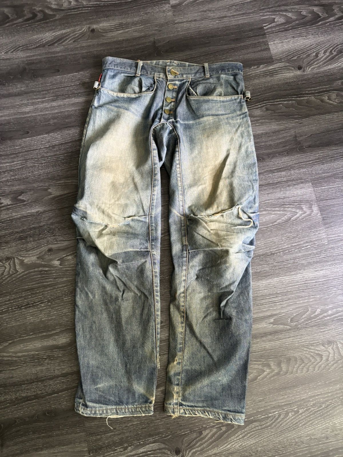 Beauty Beast Beauty:Beast Thrashed 3D Denim Size US 32 / EU 48 - 1 Thumbnail