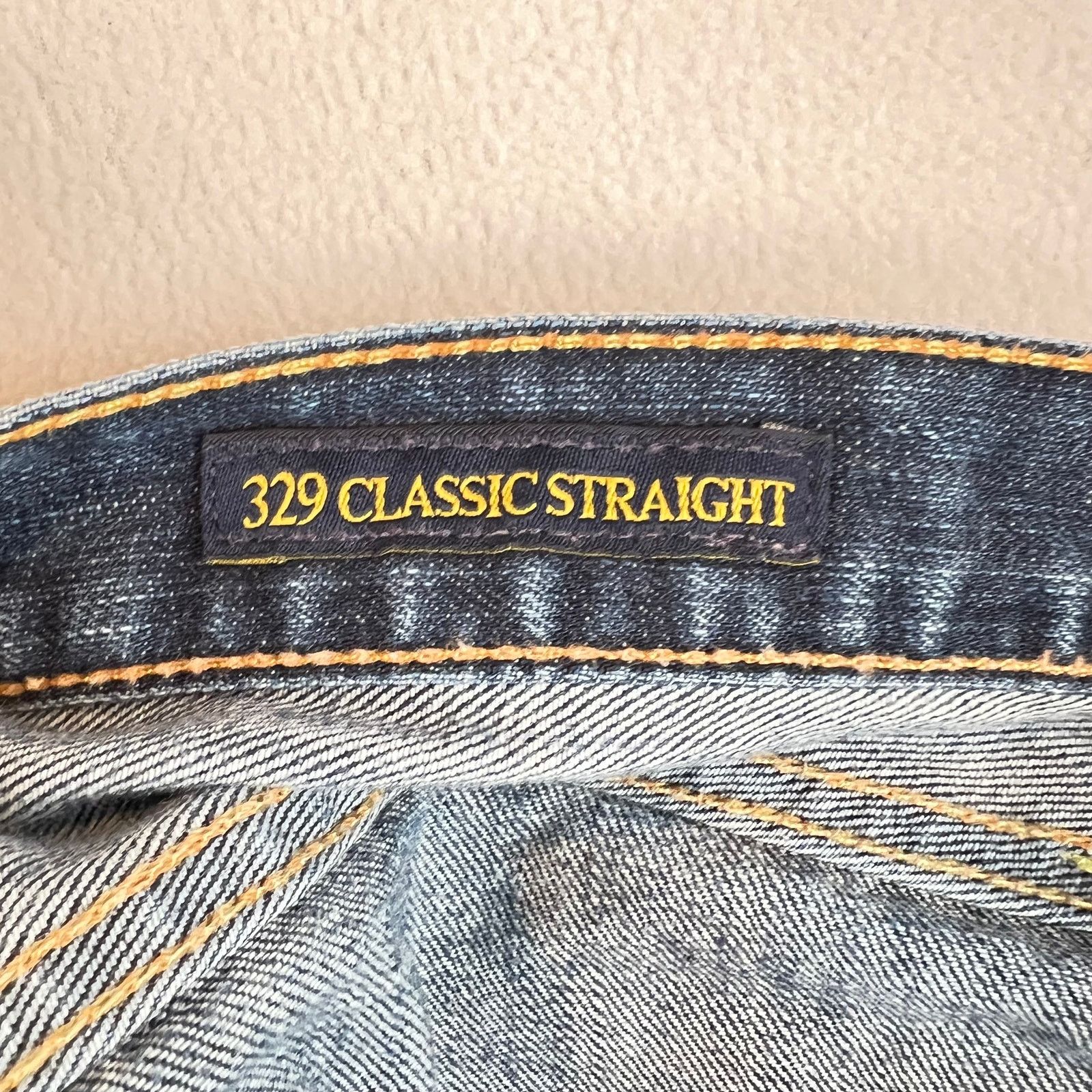 Lucky Brand Lucky Brand jeans mens 34x32 329 Classic Straight Blue Denim Size US 34 / EU 50 - 7 Thumbnail
