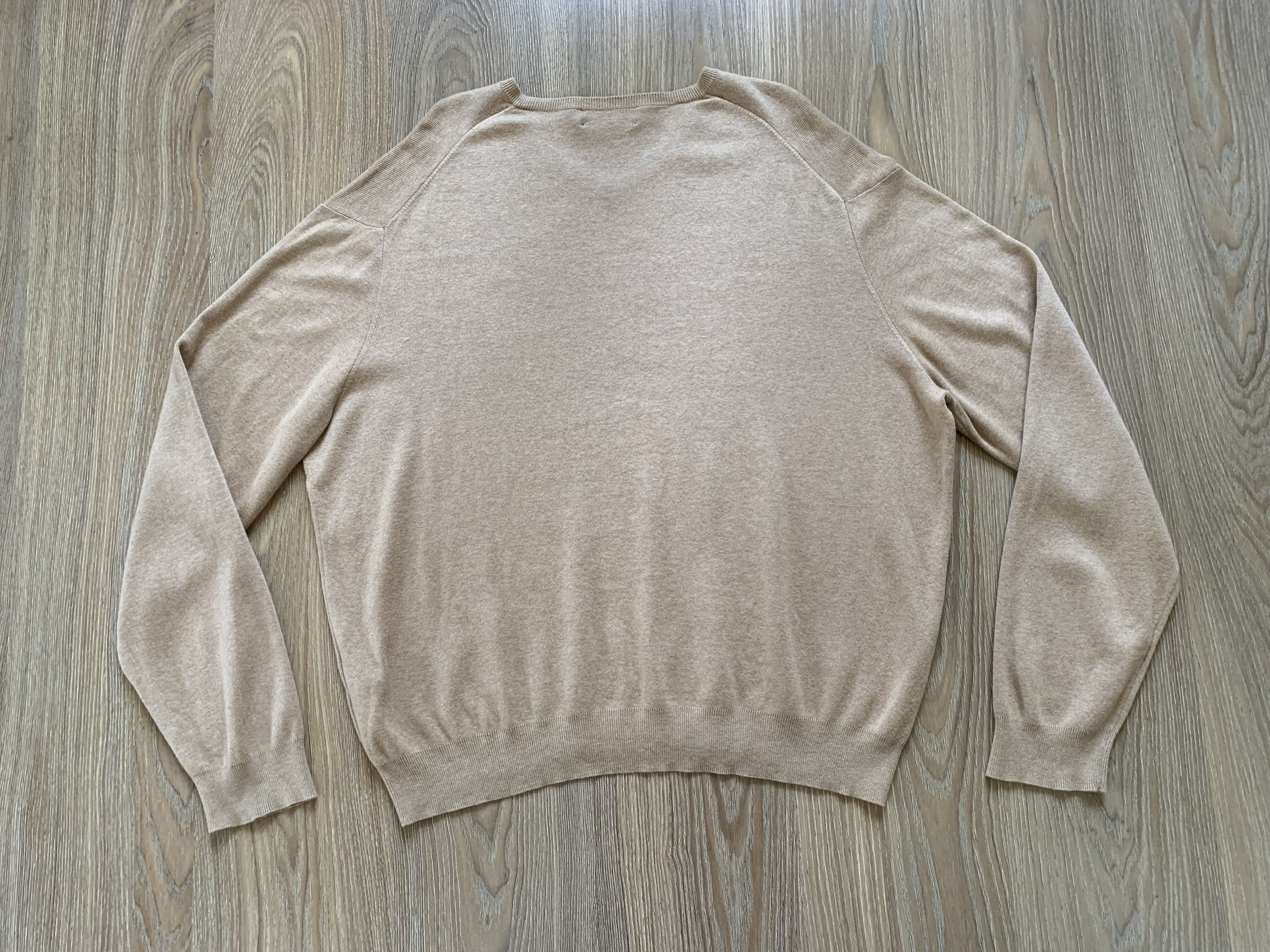 Polo Ralph Lauren × Ralph Lauren Polo Ralph Lauren Vintage Beige Pullover Size US XXL / EU 58 / 5 - 3 Thumbnail