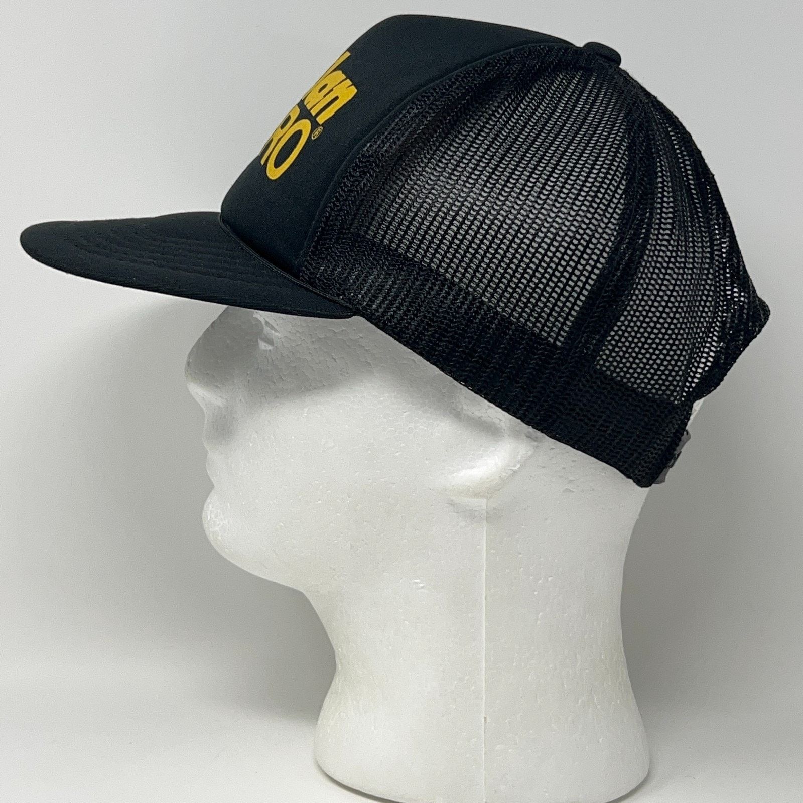 Vintage Vintage Poulan Pro Chainsaw Trucker Hat Baseball Cap Black Size ONE SIZE - 6 Thumbnail