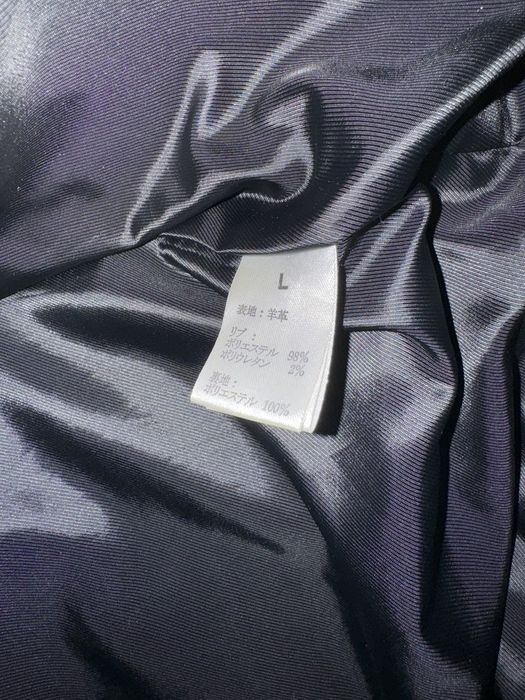 Number (N)ine Number Nine Denim Leather Bomber Jacket | Grailed