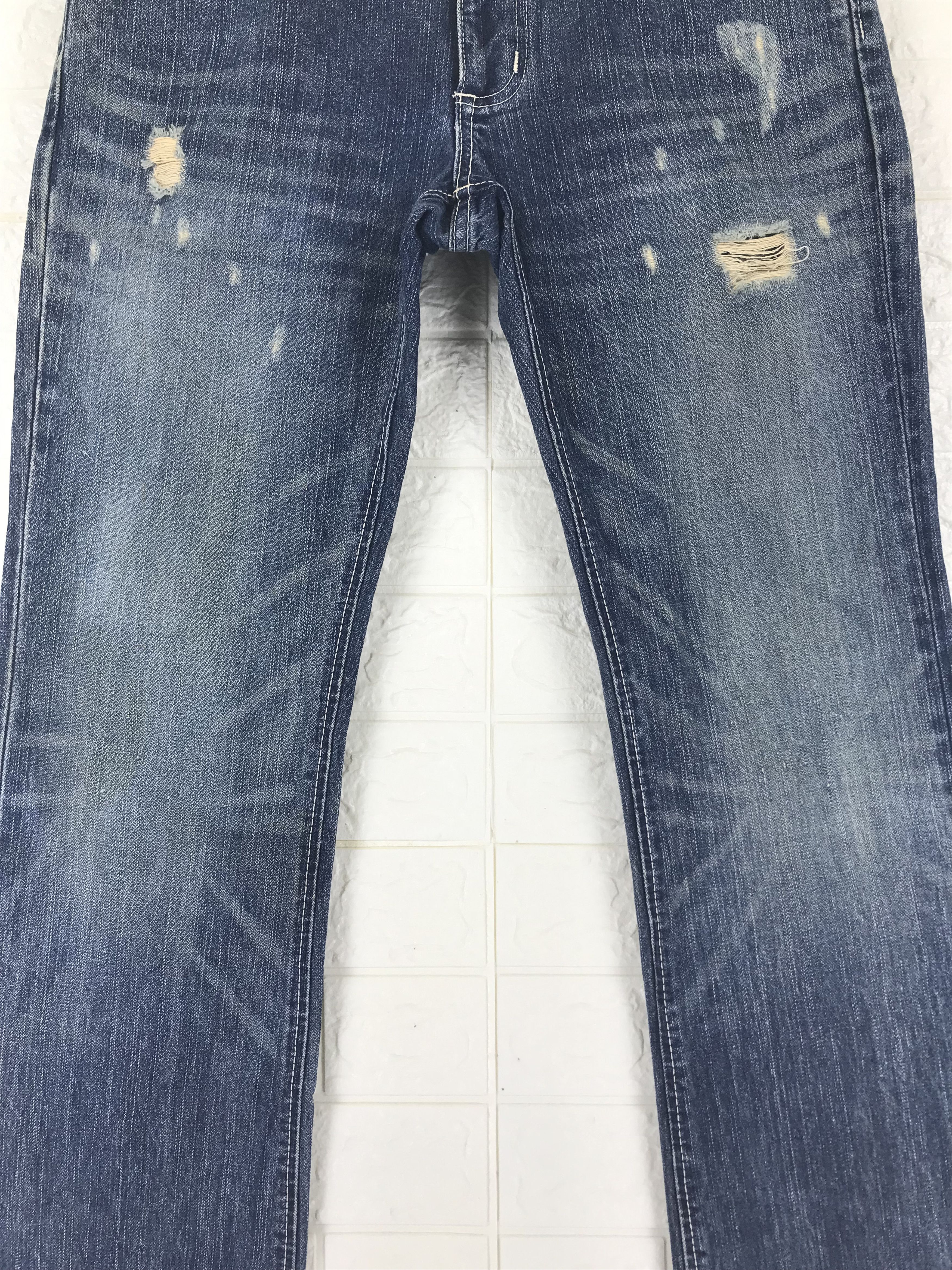 Wrangler Vintage Wrangler Distressed Flare Jeans Size US 30 / EU 46 - 3 Thumbnail