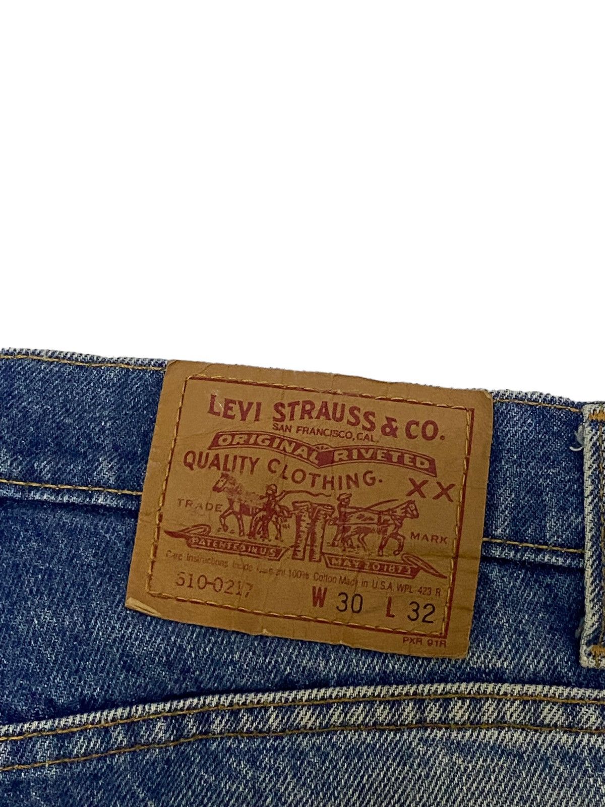 Levi's Levis 510 0217 Mud Wash Design Engineer Worker Jean Size US 28 / EU 44 - 8 Thumbnail