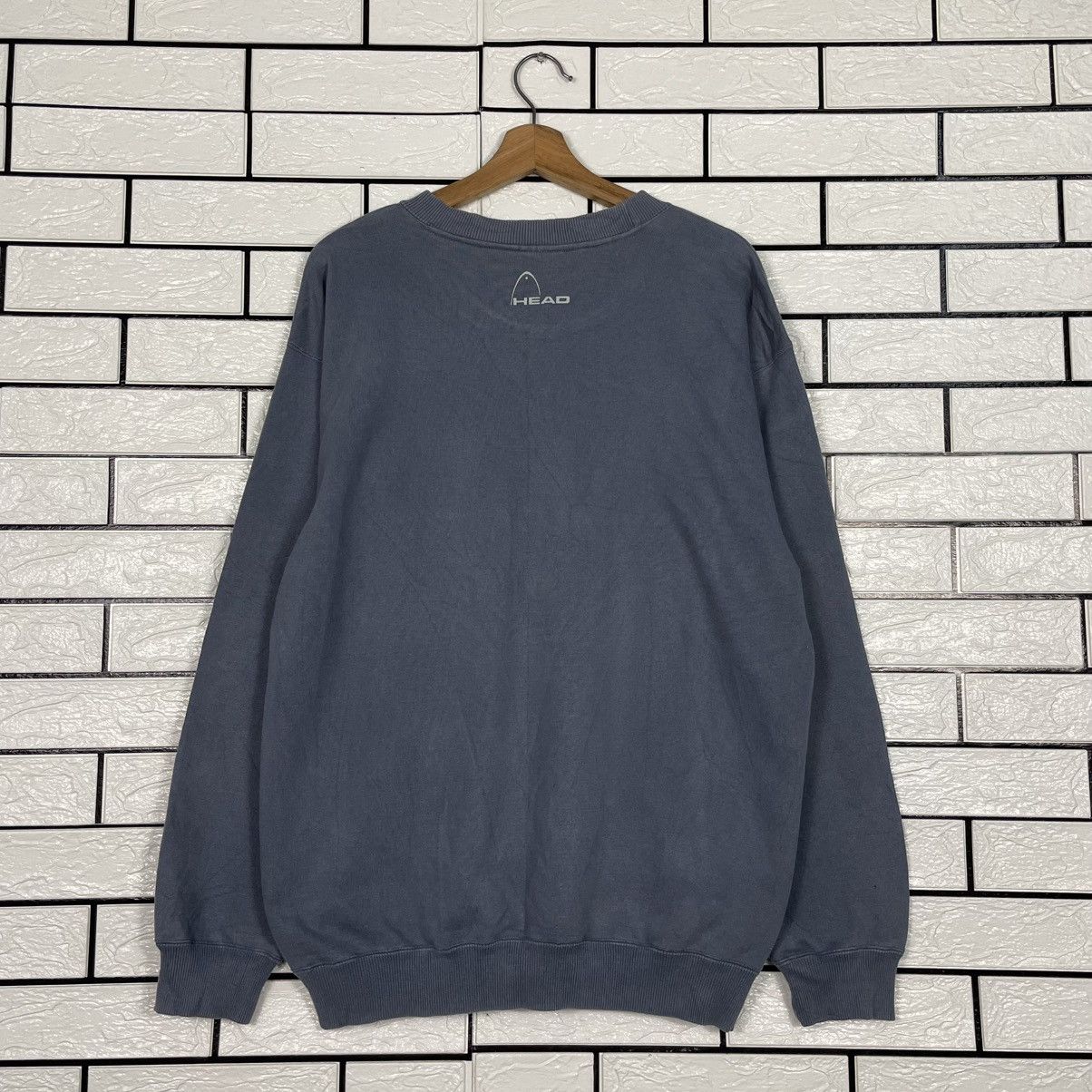 Japanese Brand Head Big Logo Crewneck Sweatshirt Size US L / EU 52-54 / 3 - 7 Thumbnail