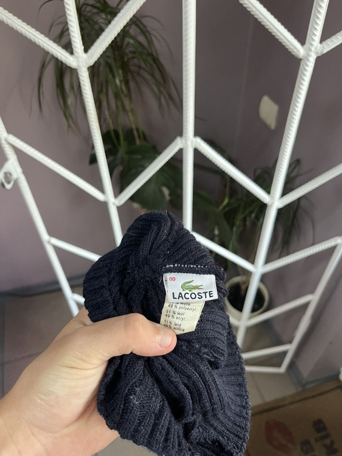 Lacoste × Vintage Vintage Lacoste Beanie Size ONE SIZE - 3 Thumbnail