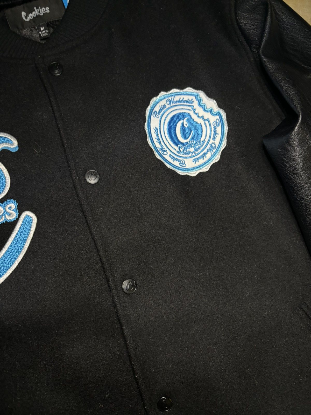 Cookies Black & blue Cookies varsity jacket Size US M / EU 48-50 / 2 - 4 Thumbnail