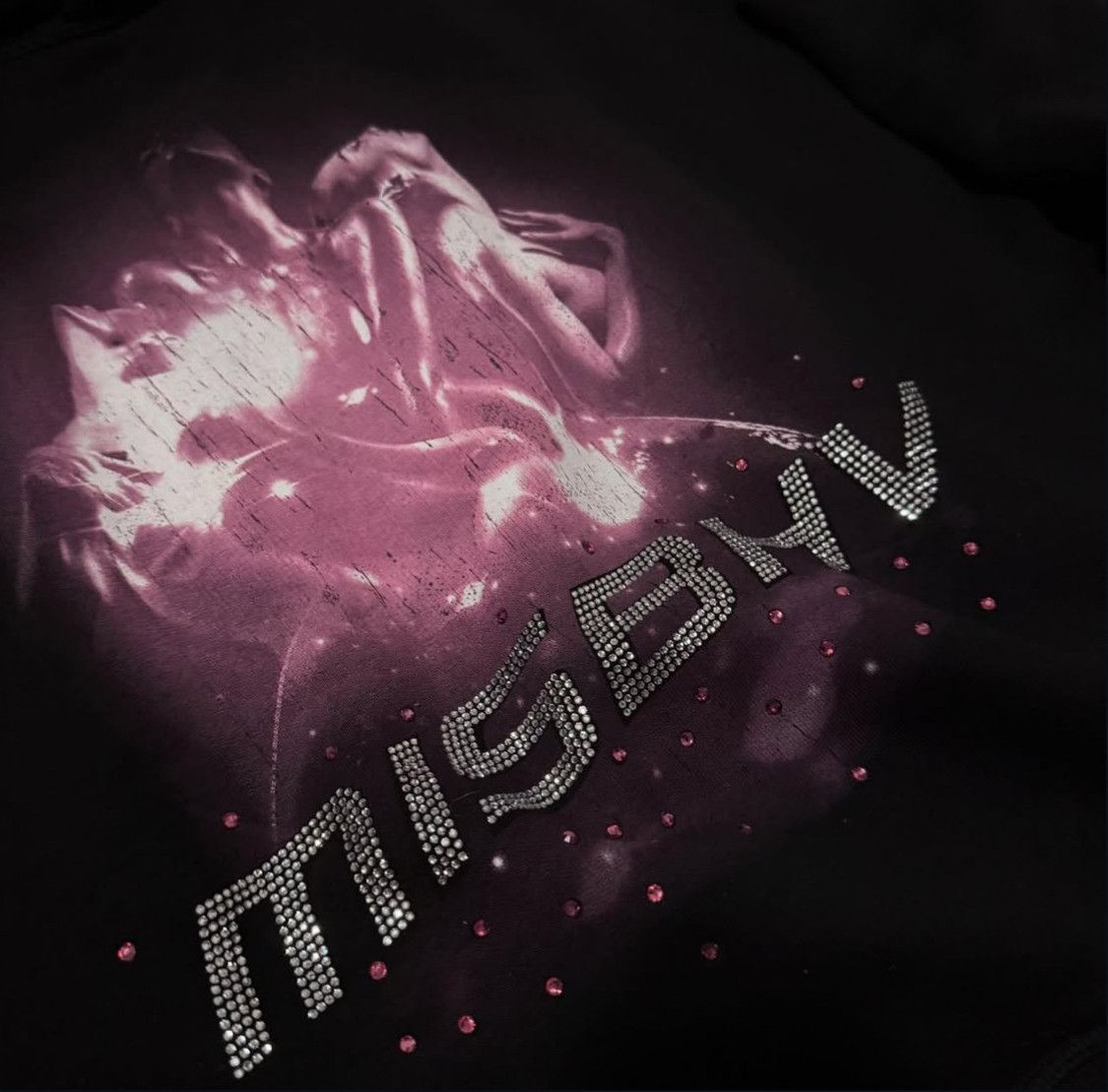 Misbhv MISBHV Graphic Rhinestone Hoodie Size US M / EU 48-50 / 2 - 2 Thumbnail