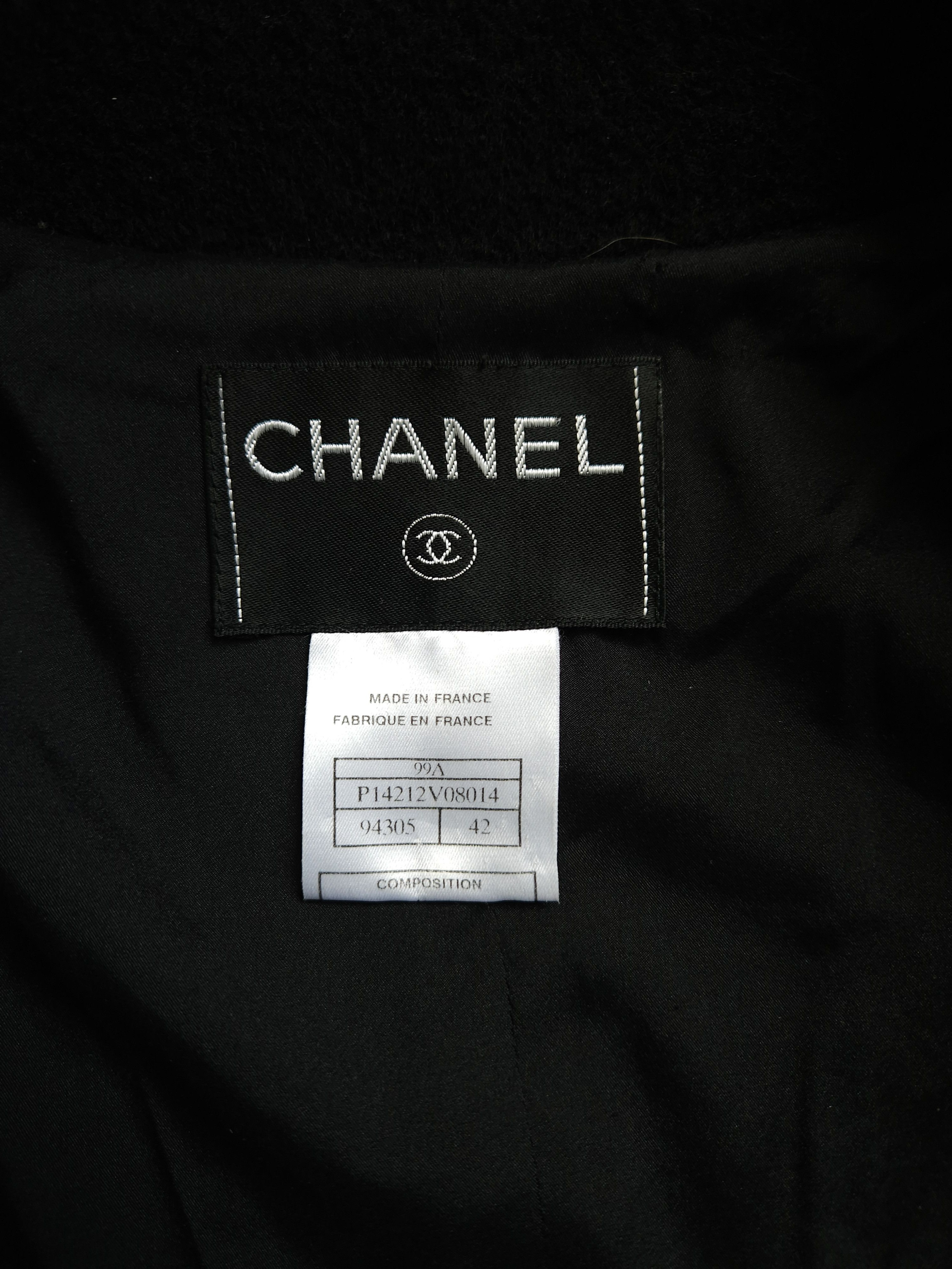Chanel AW1999 Chanel wool tweed blazer Size M / US 6-8 / IT 42-44 - 15 Thumbnail