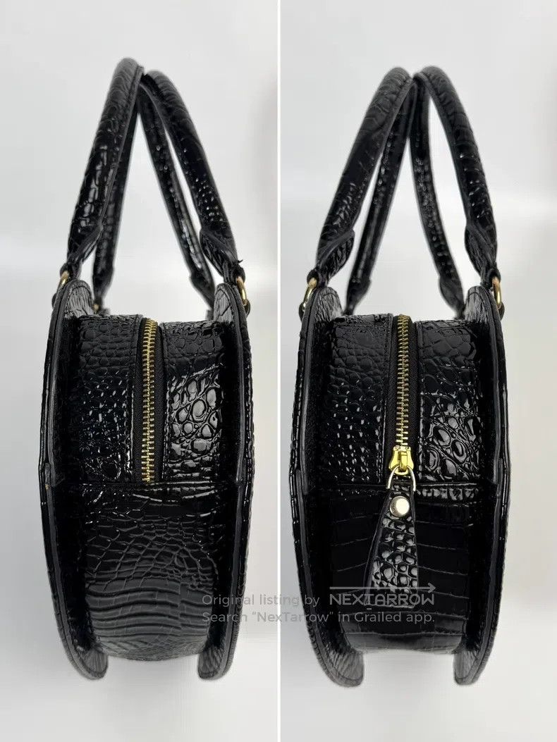 Vivienne Westwood Vivienne Westwood size os Black Patent Leather Crocodile / Size ONE SIZE - 5 Thumbnail
