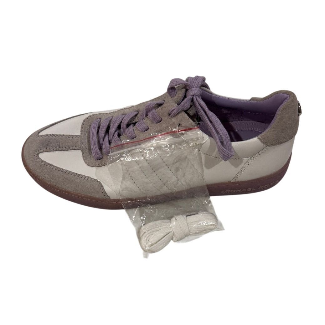 Michael Kors *DS22 MICHAEL KORS Suede Kai Mixed-Media Sneaker Size 6 Size US 6 / IT 36 - 3 Thumbnail
