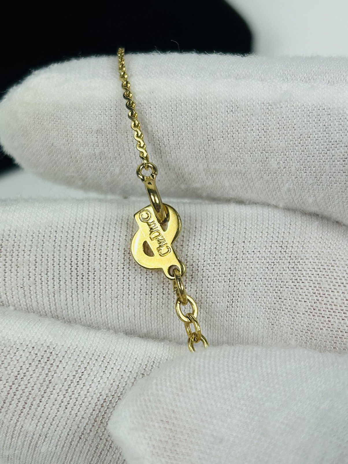 Dior Dior Encrusted CD Necklace Size ONE SIZE - 4 Thumbnail