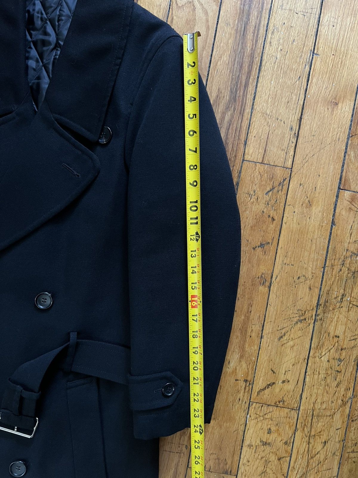Comme des Garcons Homme Plus AW19 Comme des Garçons Homme Plus Overcoat Size US XS / EU 42 / 0 - 7 Thumbnail