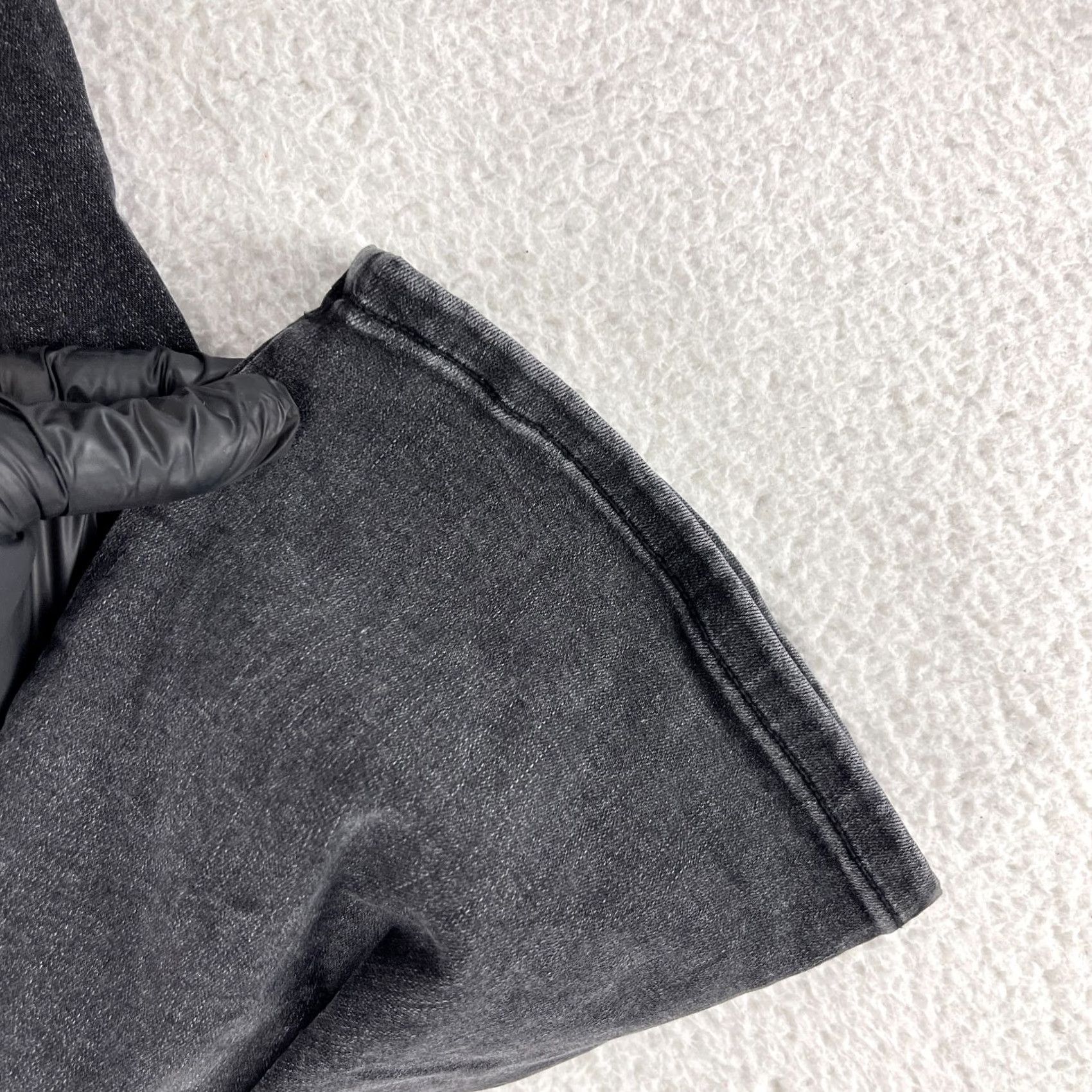 Free People Free People Jeans Womens 28 Black Denim Flare High-Rise Wide-Leg Casual Wool? Size 28" / US 6 / IT 42 - 6 Thumbnail