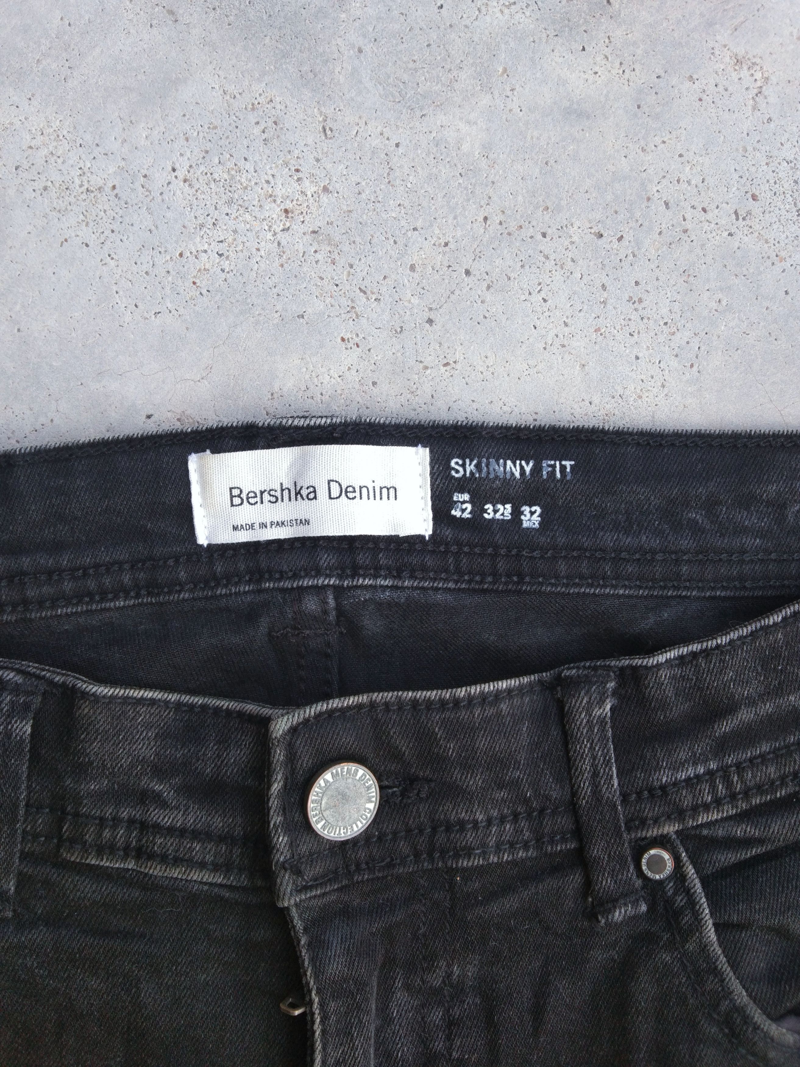 Bershka Bershka Denim Black Skinny 32x30 Size US 32 / EU 48 - 5 Thumbnail