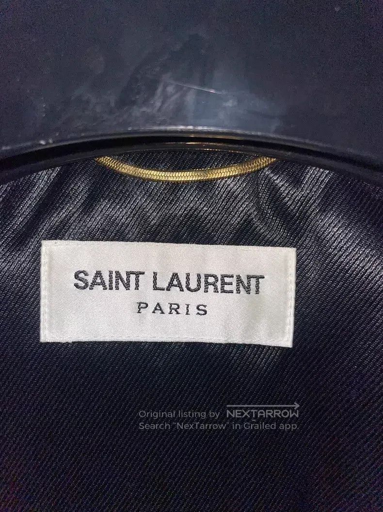 Saint Laurent Paris Saint Laurent Paris Moto Leather Jacket i Size XS / US 0-2 / IT 36-38 - 6 Thumbnail