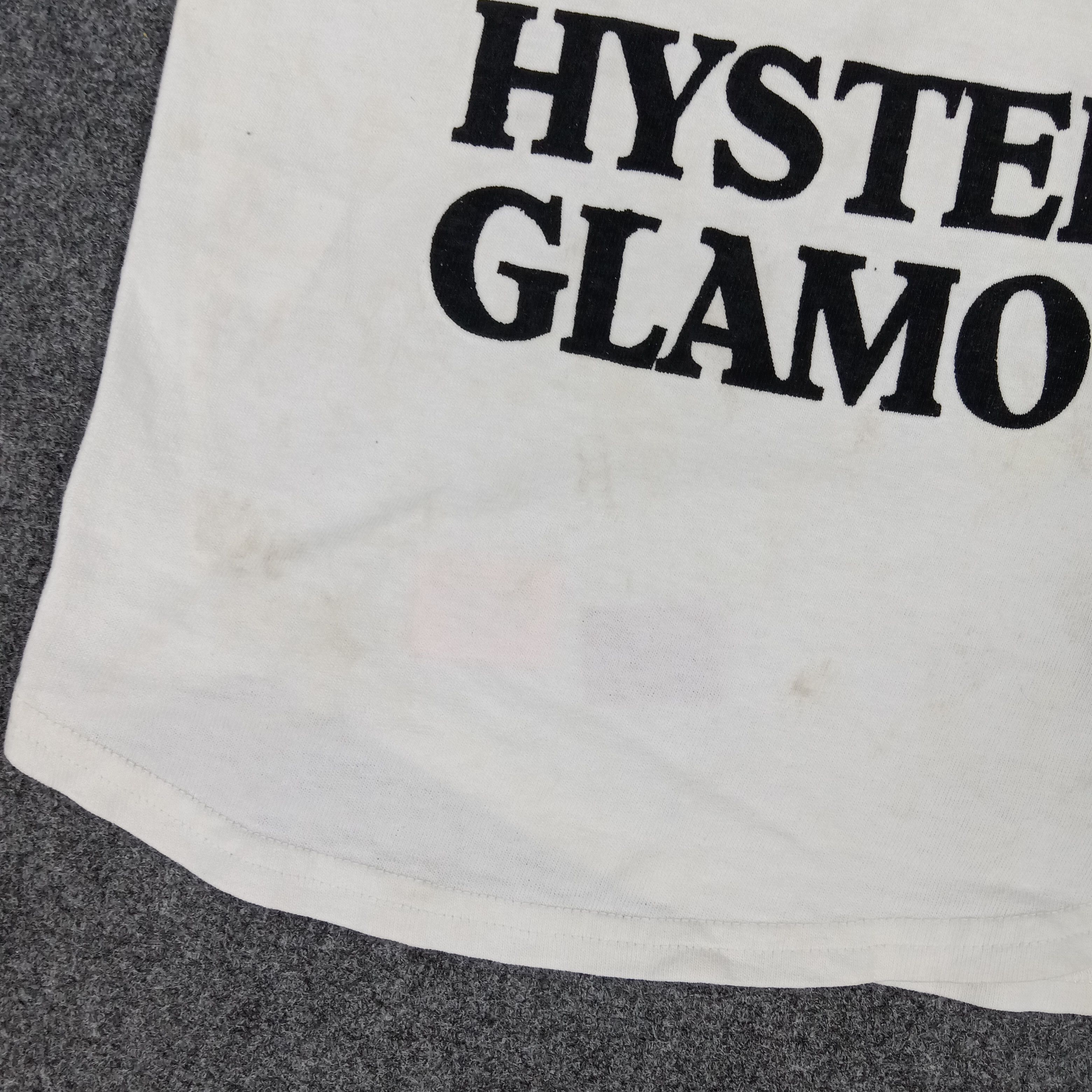 Hysteric Glamour × Japanese Brand × Vintage Laid Back Hysteric Glamour Japanese Brand Tshirt Size XS / US 0-2 / IT 36-38 - 3 Thumbnail