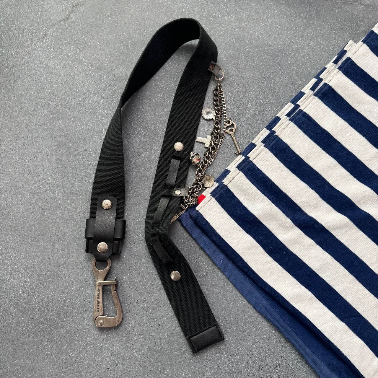 Miss Sixty × Vintage Miss Sixty Vintage Avant Garde Goth Belt Size ONE SIZE - 1 Thumbnail