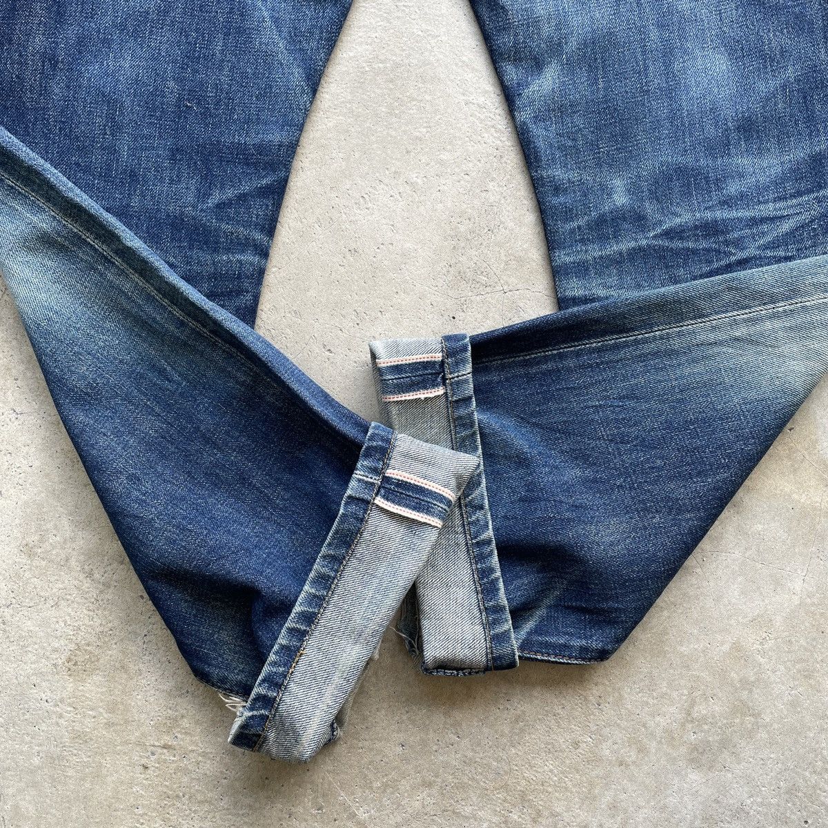 Jean × Levi's × Vintage Vintage Levi’s 502 Big E Selvedge Denim Faded Jeans Pants Size US 30 / EU 46 - 12 Thumbnail