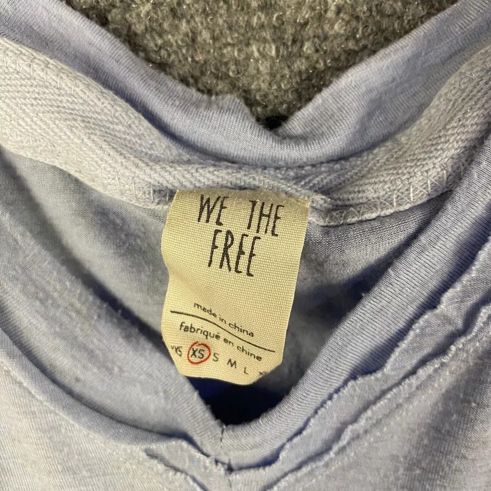 Other We The Free Top Women's XS Pullover Tunic Distressed Rayon Size XS / US 0-2 / IT 36-38 - 3 Thumbnail