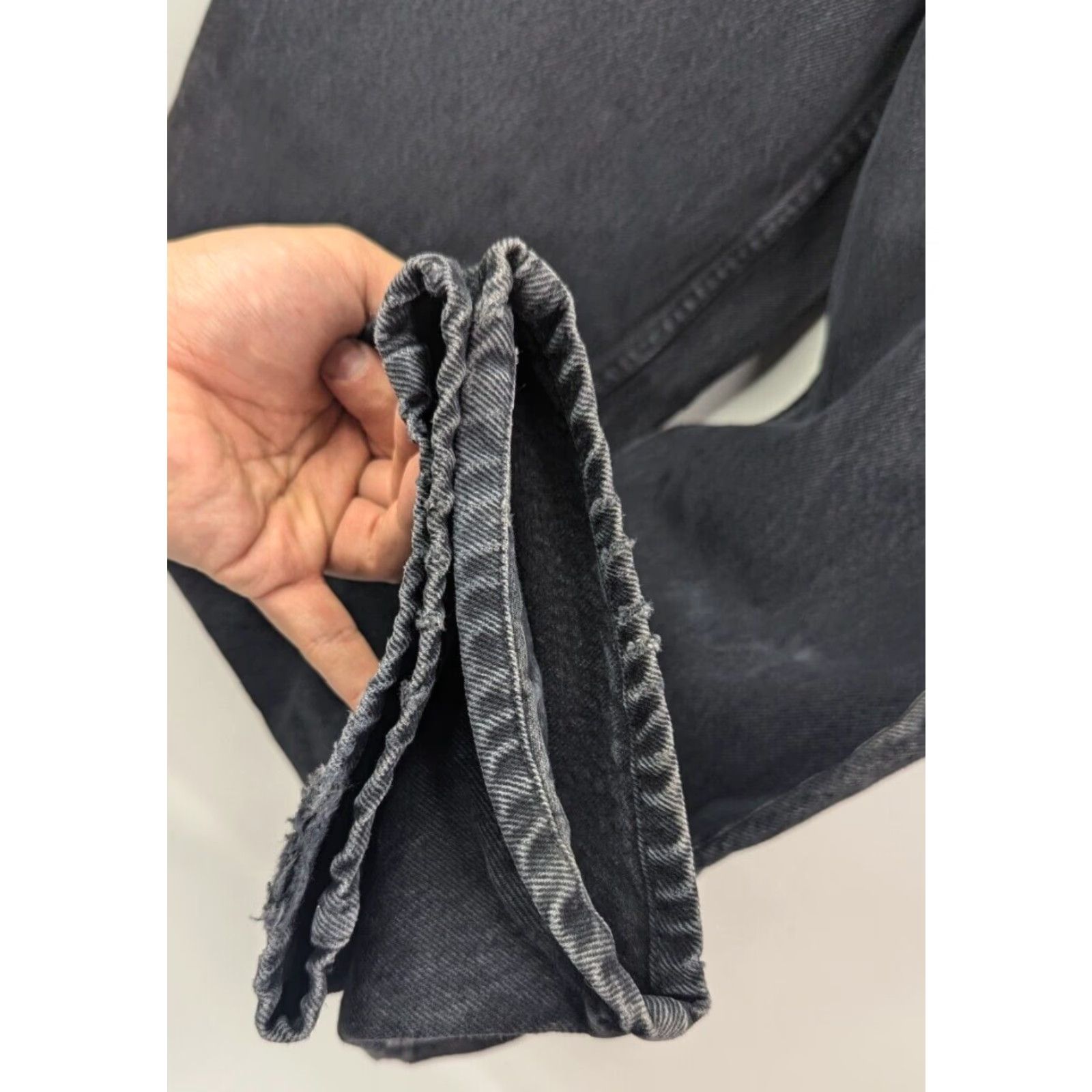 Anchor Blue VINTAGE Anchor Blue Jeans Men 34 Relaxed Fit 29 Inseam Black 90s Grunge Skater Straight Denim Size US 34 / EU 50 - 5 Thumbnail
