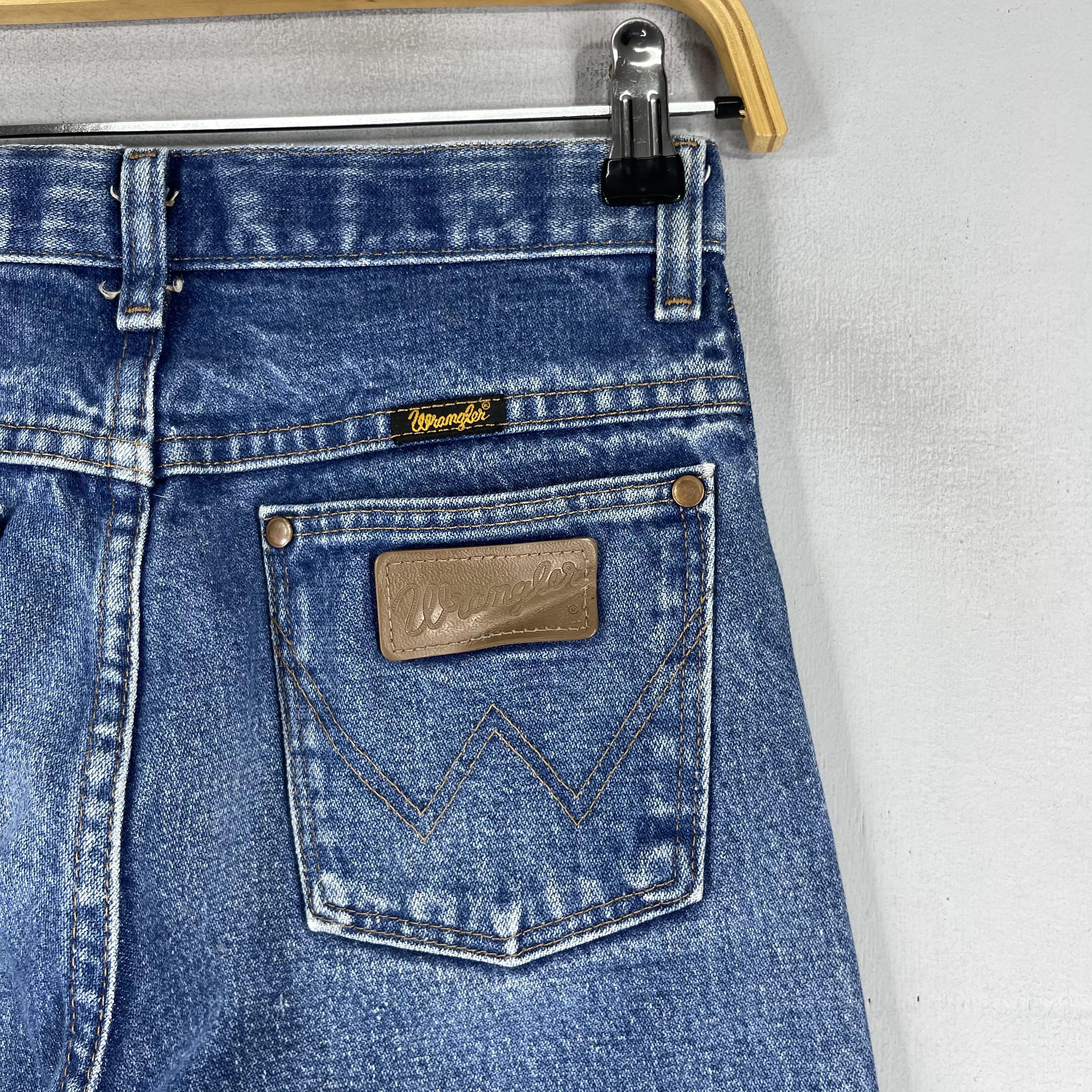 Vintage × Wrangler Size 25 Vintage Wrangler Small Hip Distressed Dirty Jeans Size 25" / US 0 / IT 36 - 8 Thumbnail