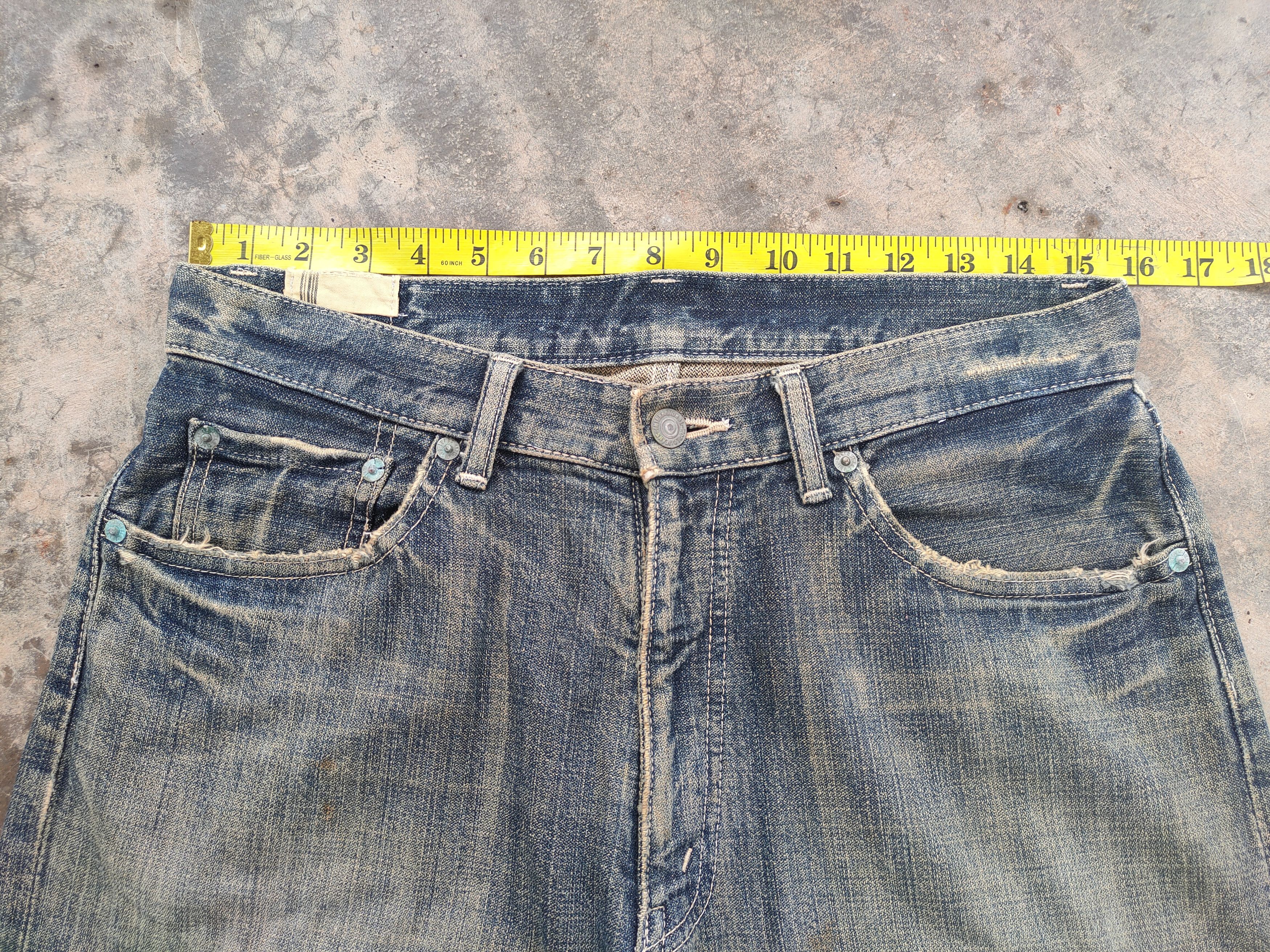 Japanese Brand × Jean × Rusty VINTAGE RUSTY JAPANESE FADED DENIM JEANS PANTS Size US 31 - 7 Thumbnail