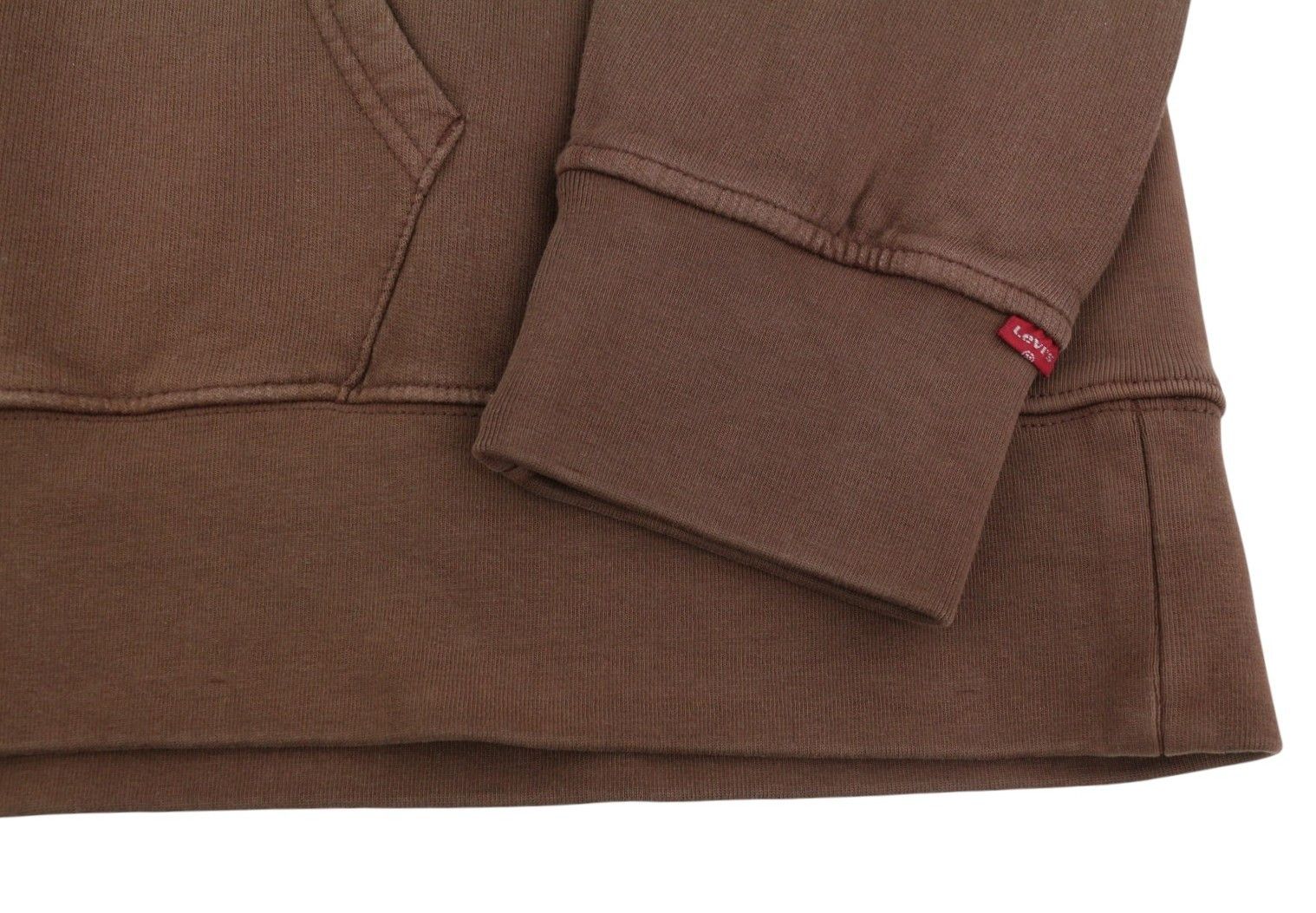 Levi's RELAXED FIT XL Brown Kangaroo Pocket Logo Hoodie 87112 Size US XL / EU 56 / 4 - 6 Thumbnail